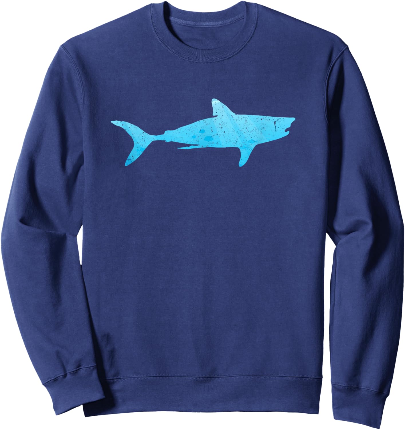 Mako Shark Ocean Marine Biologist Sweatshirt - Sweatshirt | Navy