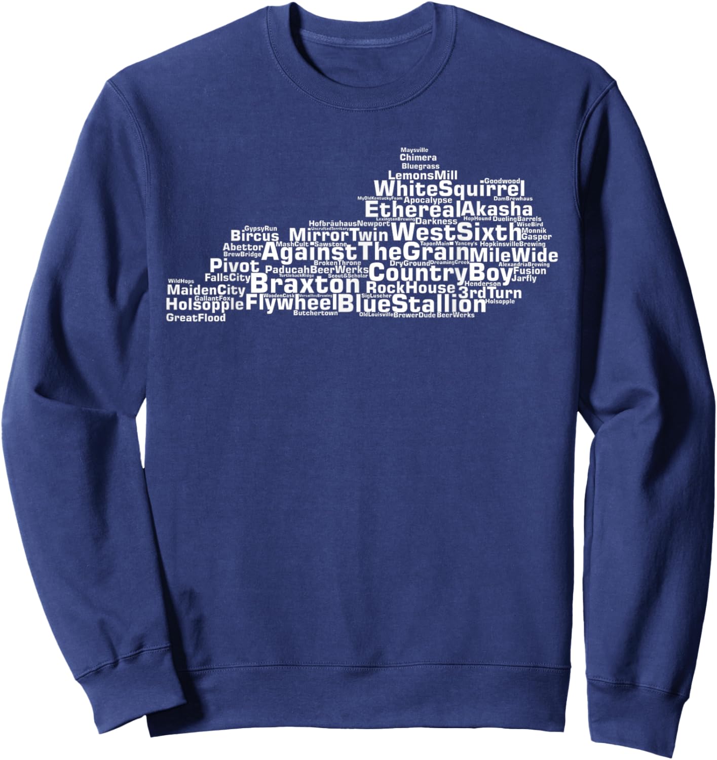 Kentucky Breweries Sweatshirt - Sweatshirt | Navy
