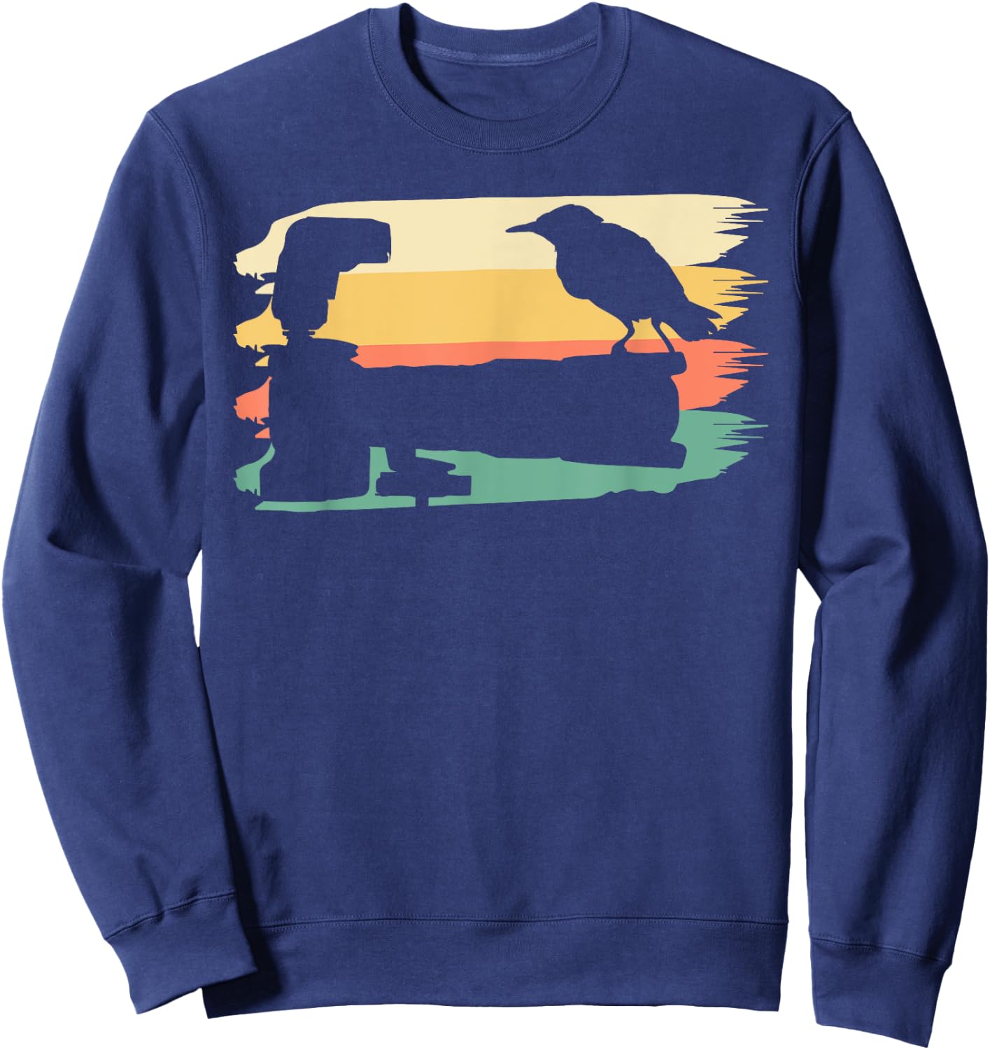Bird Camera Photographer Wildlife Sweatshirt - Sweatshirt | Navy