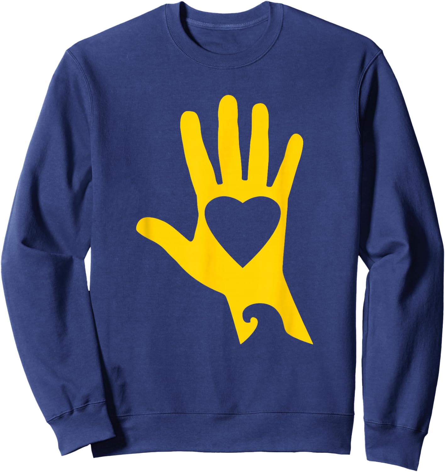Iowa Waves to Kids at Football Games for Fans Sweatshirt - Sweatshirt | Navy