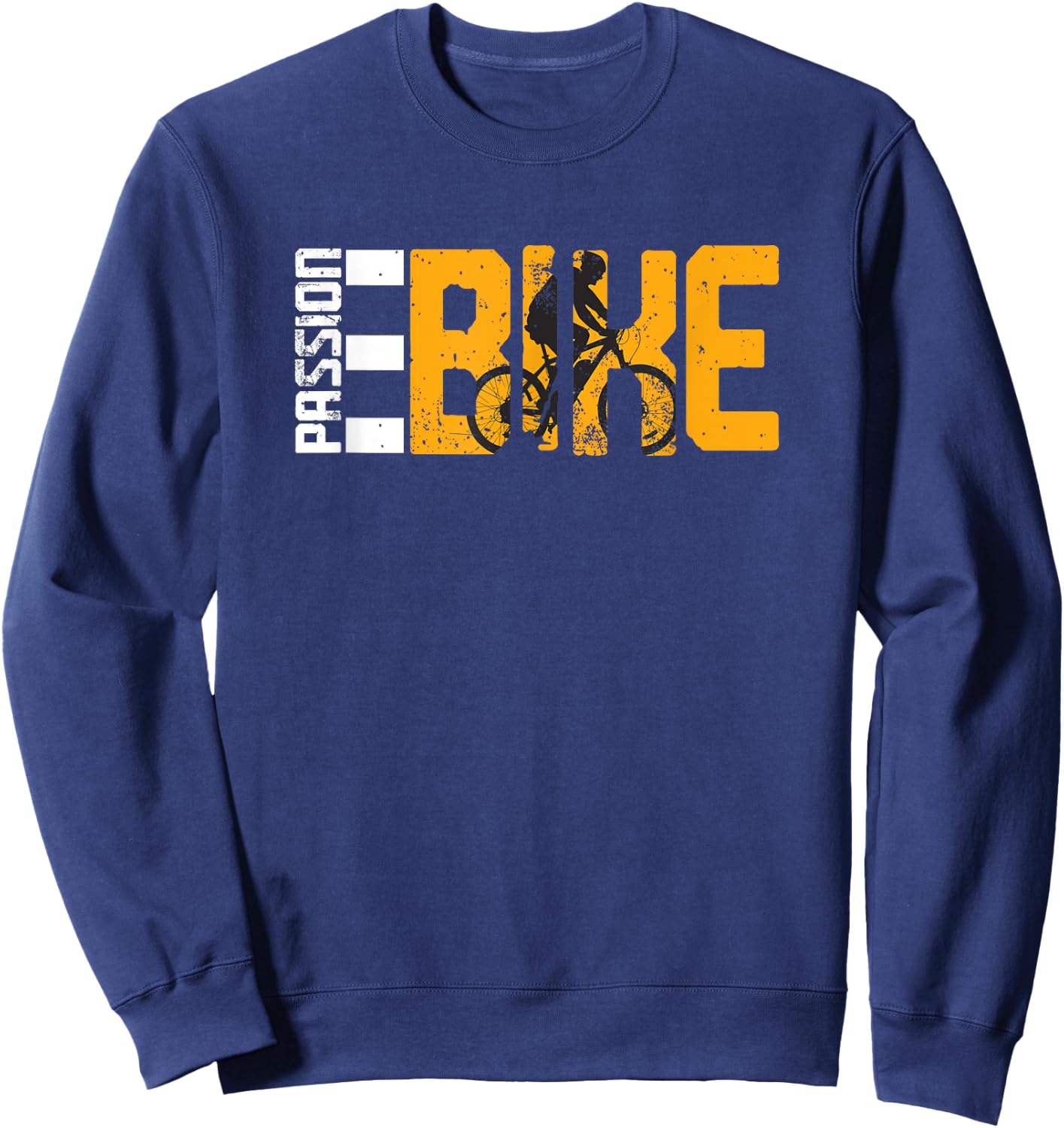 Passion E-Bike Electricity Battery Bicycle Rider Excursions Sweatshirt - Sweatshirt | Navy