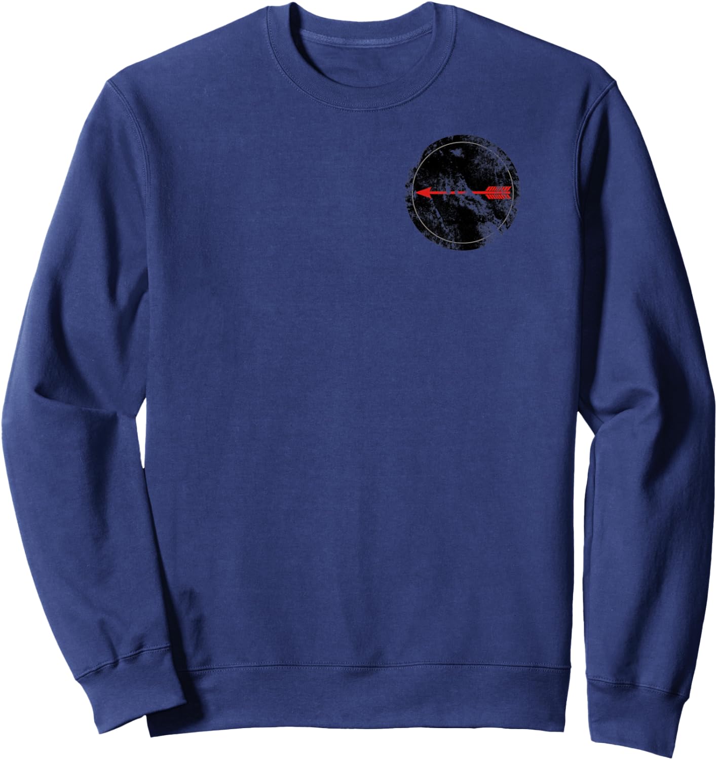 Asymmetrical Warfare Group (AWG) Patch Distressed Worn Look Sweatshirt - Sweatshirt | Navy