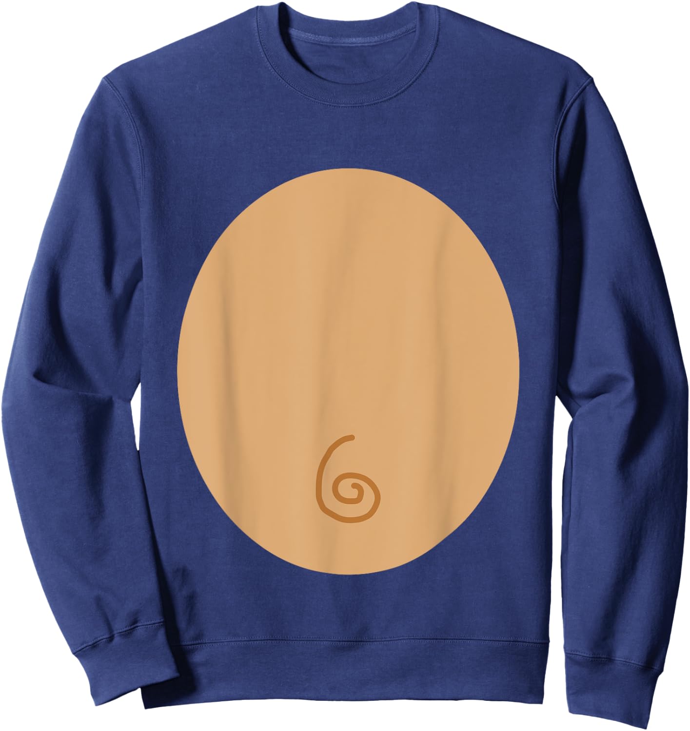 Funny Monkey Costume Suit Kids Adult Halloween Last Minute Sweatshirt - Sweatshirt | Navy