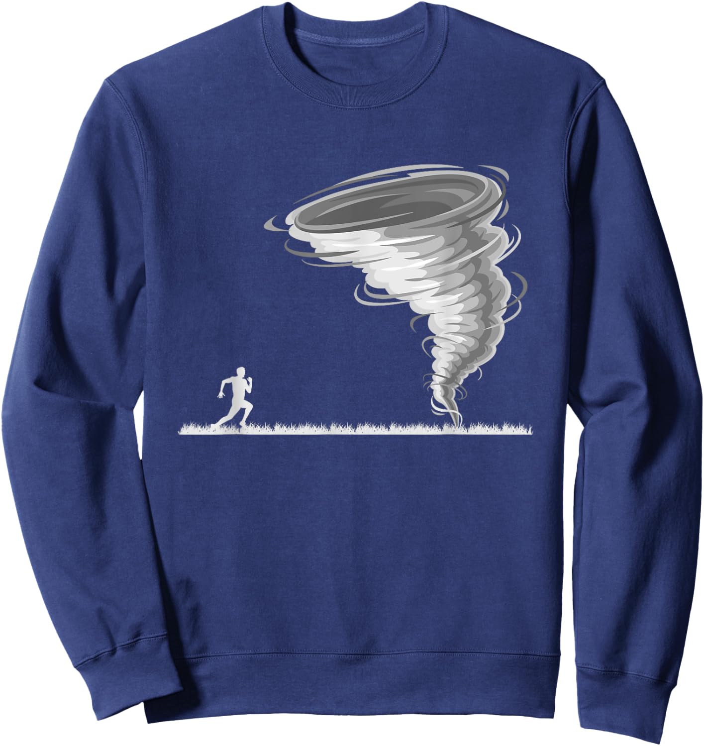 Storm Chaser Tornado Hurricane Funny Storm Chasing Sweatshirt - Sweatshirt | Navy