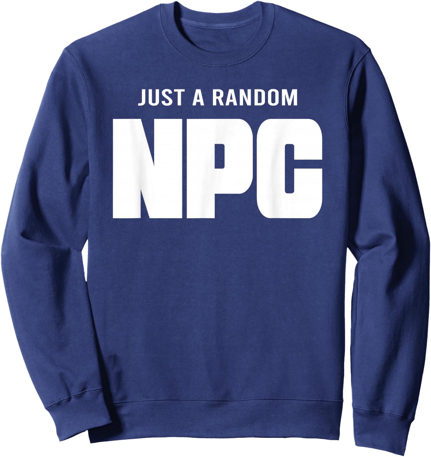 NPC Board Games Role Playing LARP RPG Sweatshirt - Sweatshirt | Navy