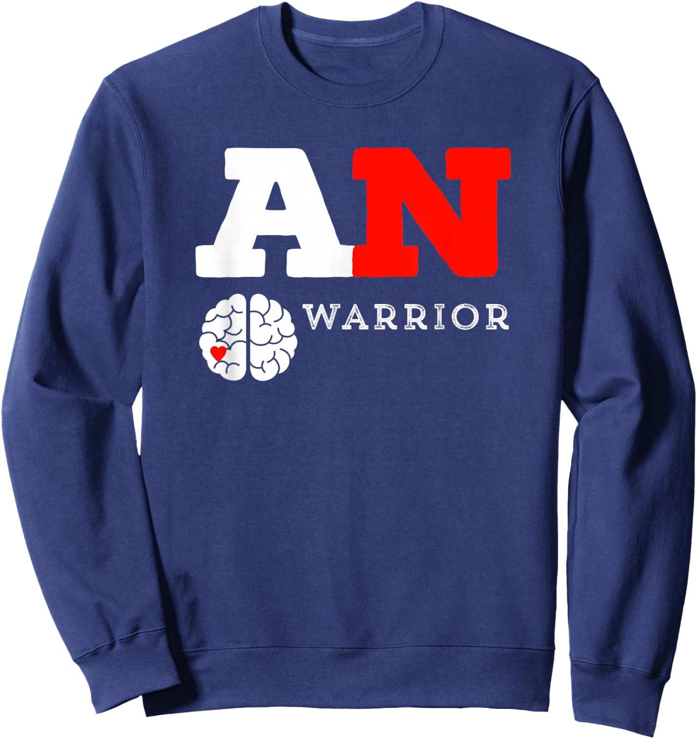 AN Warrior Acoustic Neuroma, Survivor Sweatshirt - Sweatshirt | Navy