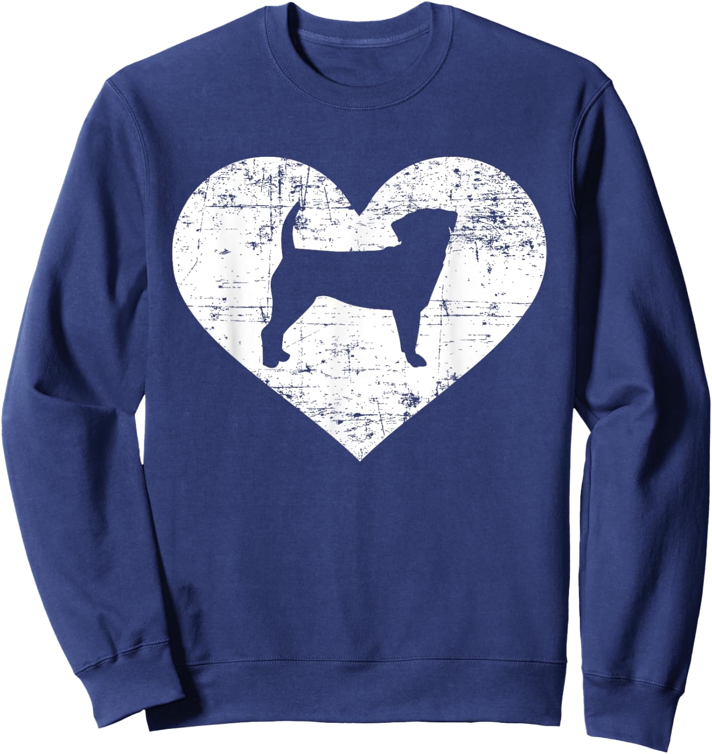 Puggle heart Sweatshirt - Sweatshirt | Navy