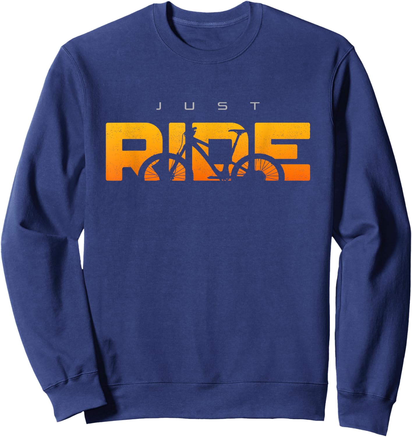 MTB Mountain Bike Apparel - MTB Mountain Bike Sweatshirt - Sweatshirt | Navy