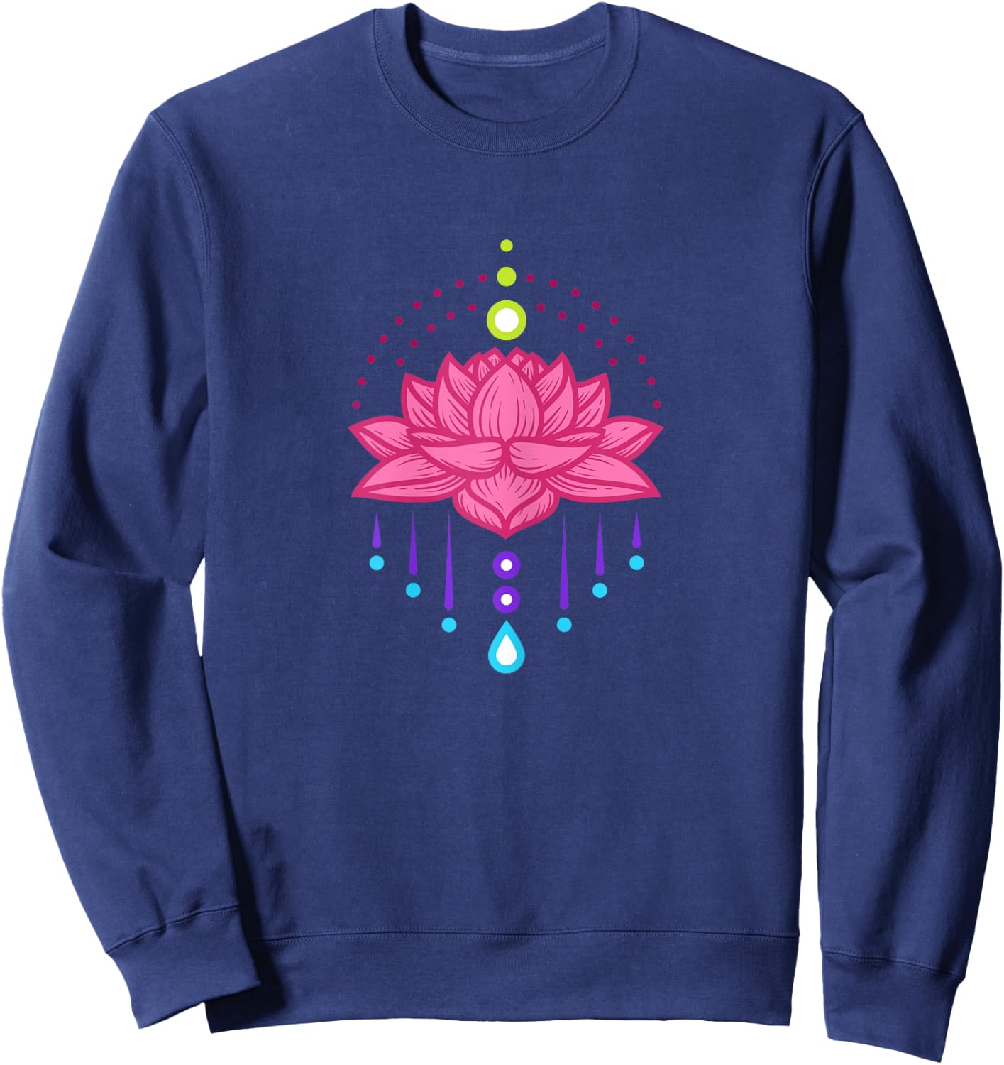 Yoga Lovers Sweatshirt - Sweatshirt | Navy