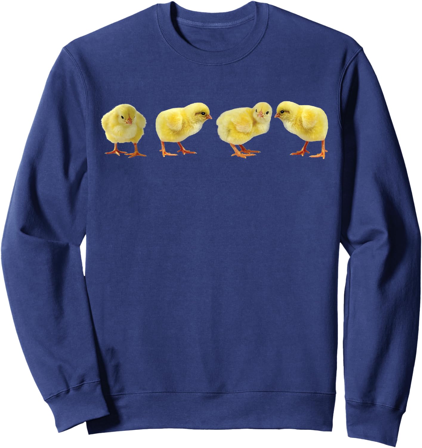 Cute Chicken Chicks Shirt I Love My House Pets Sweatshirt - Sweatshirt | Navy
