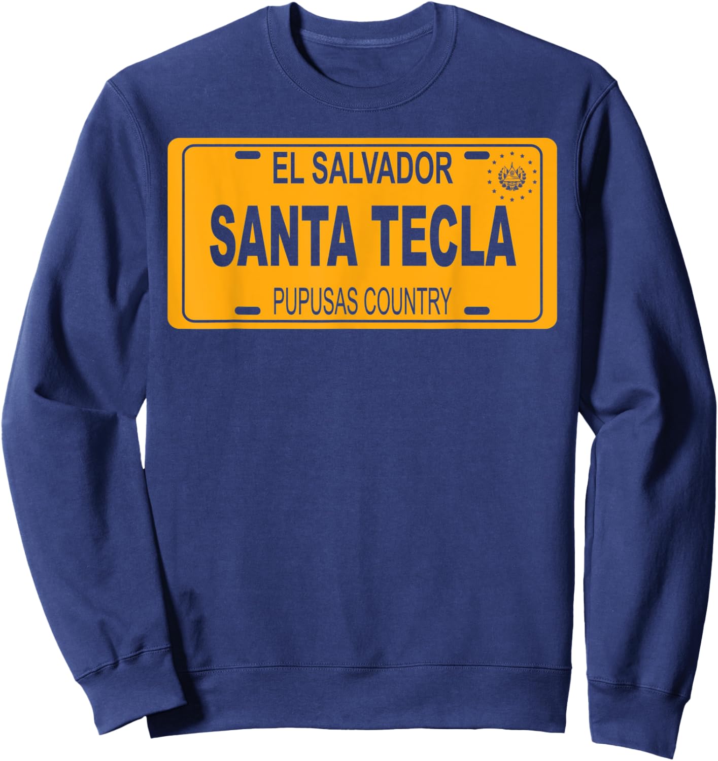 Santa Tecla El Salvador Pupusas Country Sweatshirt - Sweatshirt | Navy