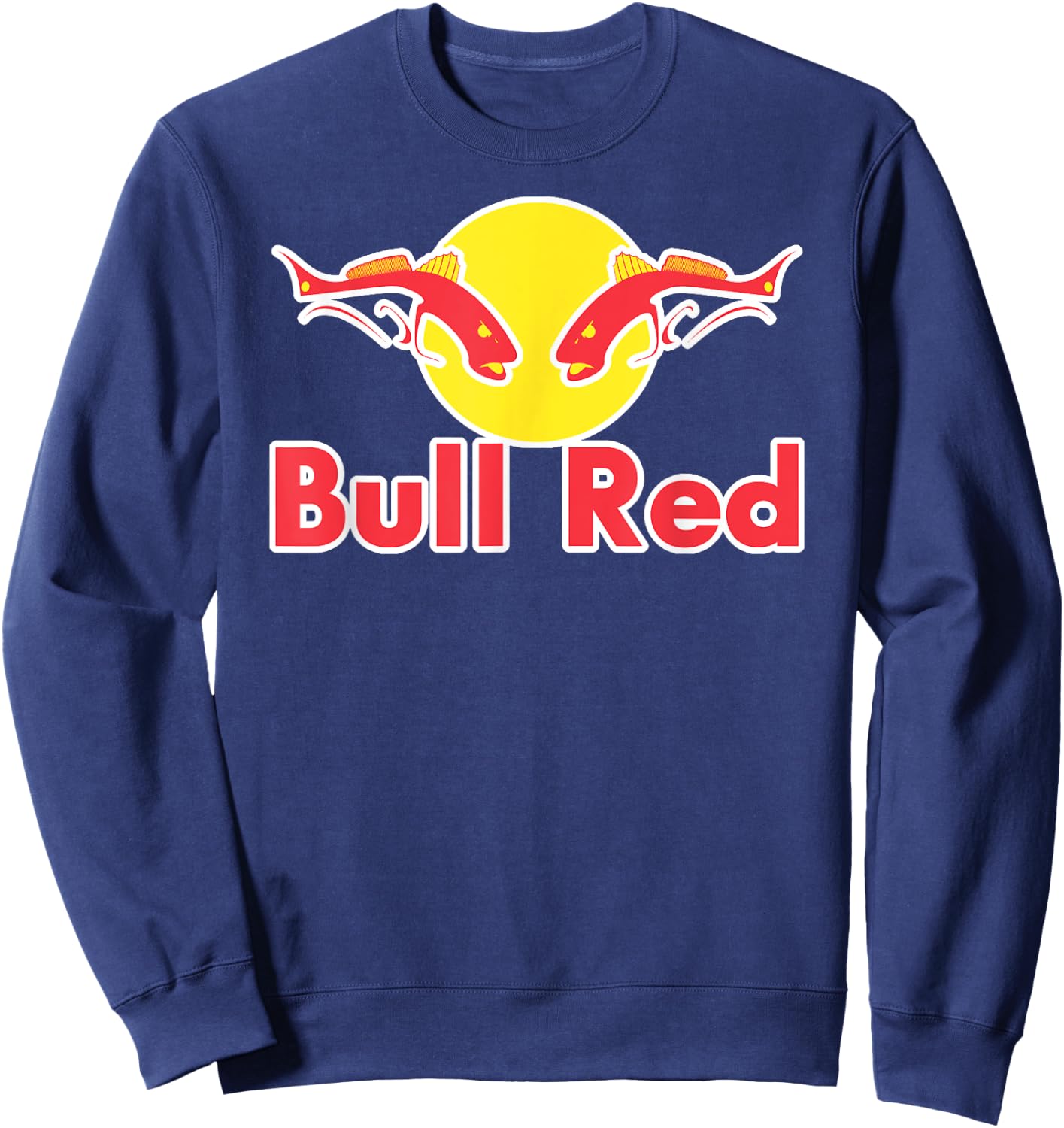 Bull Redfish Saltwater Pole Breakers Sweatshirt - Sweatshirt | Navy