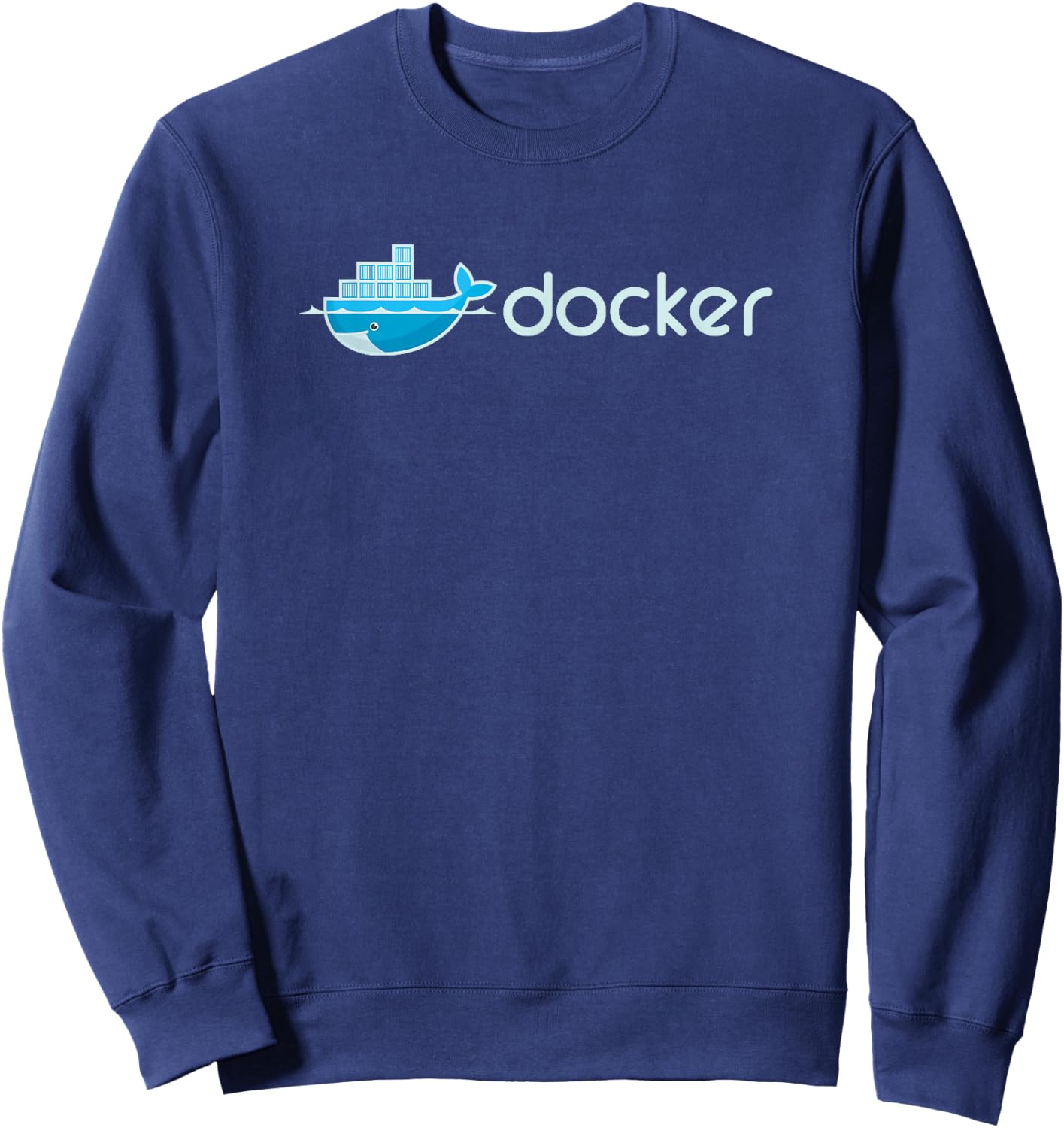 Docker Engine - Build Applications in Isolated Containers Sweatshirt - Sweatshirt | Navy