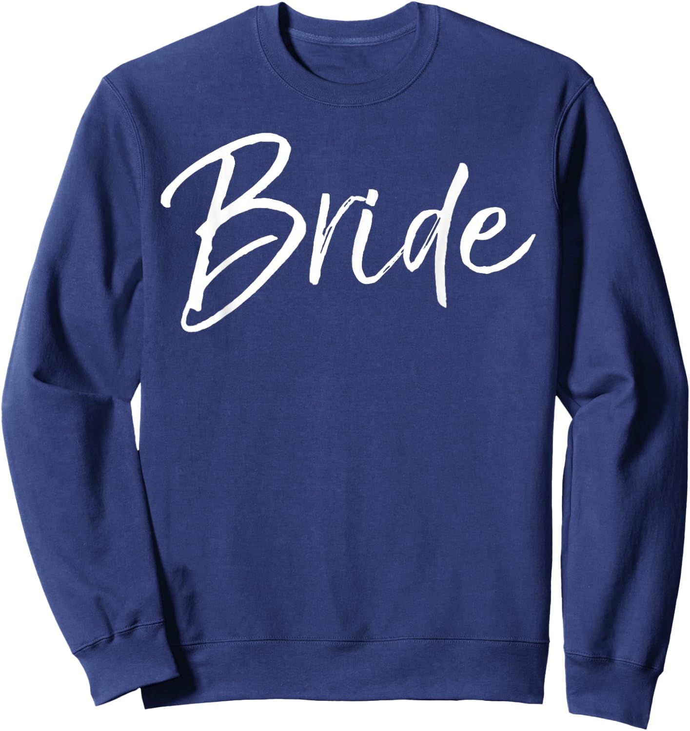 Matching Getting Ready Bride & Groom Wedding Gifts Bride Small Sweatshirt - Sweatshirt | Navy