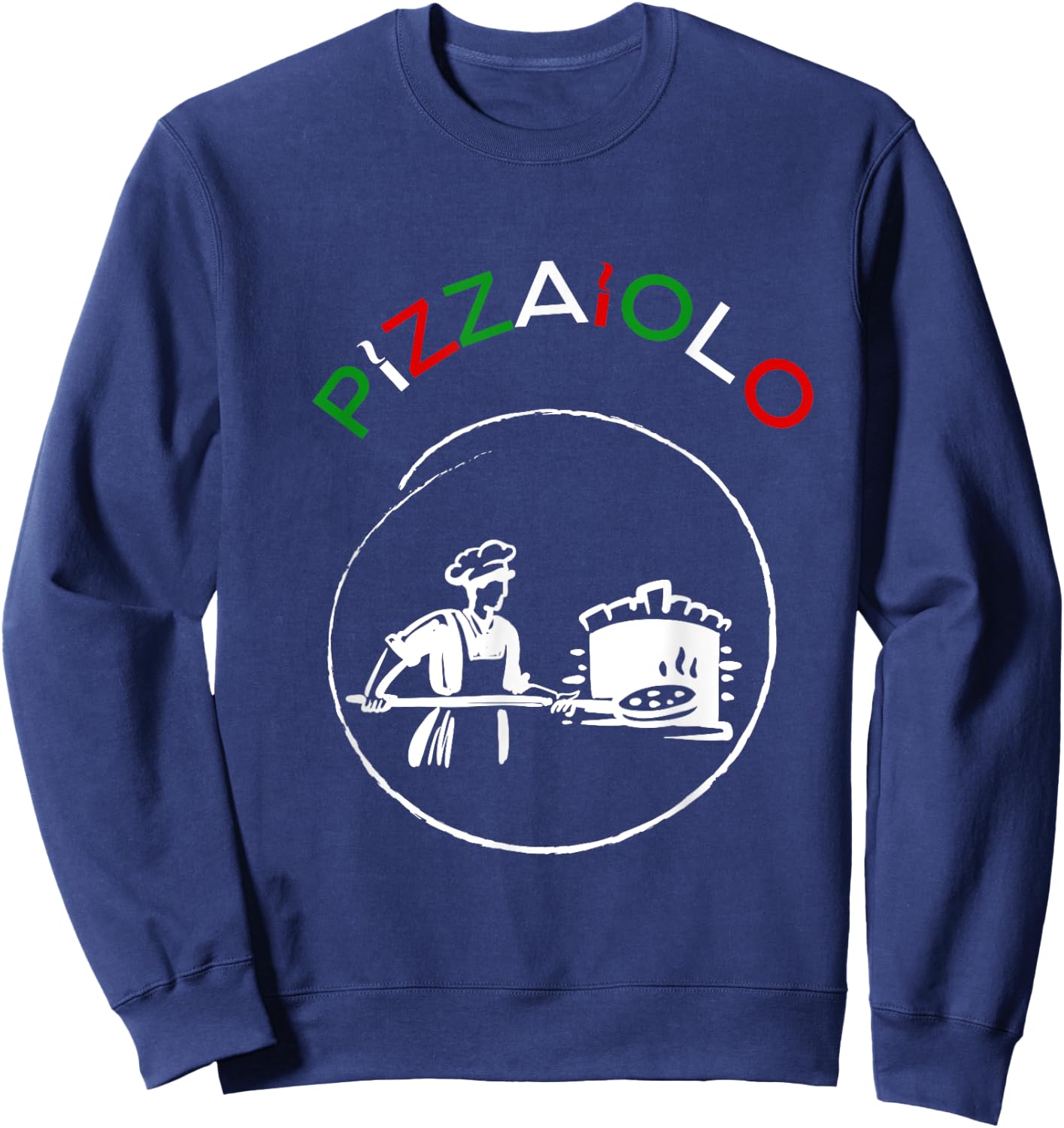 Pizzaiolo Pizza Baker Fun Shirt Pizzaiolo Sweatshirt - Sweatshirt | Navy