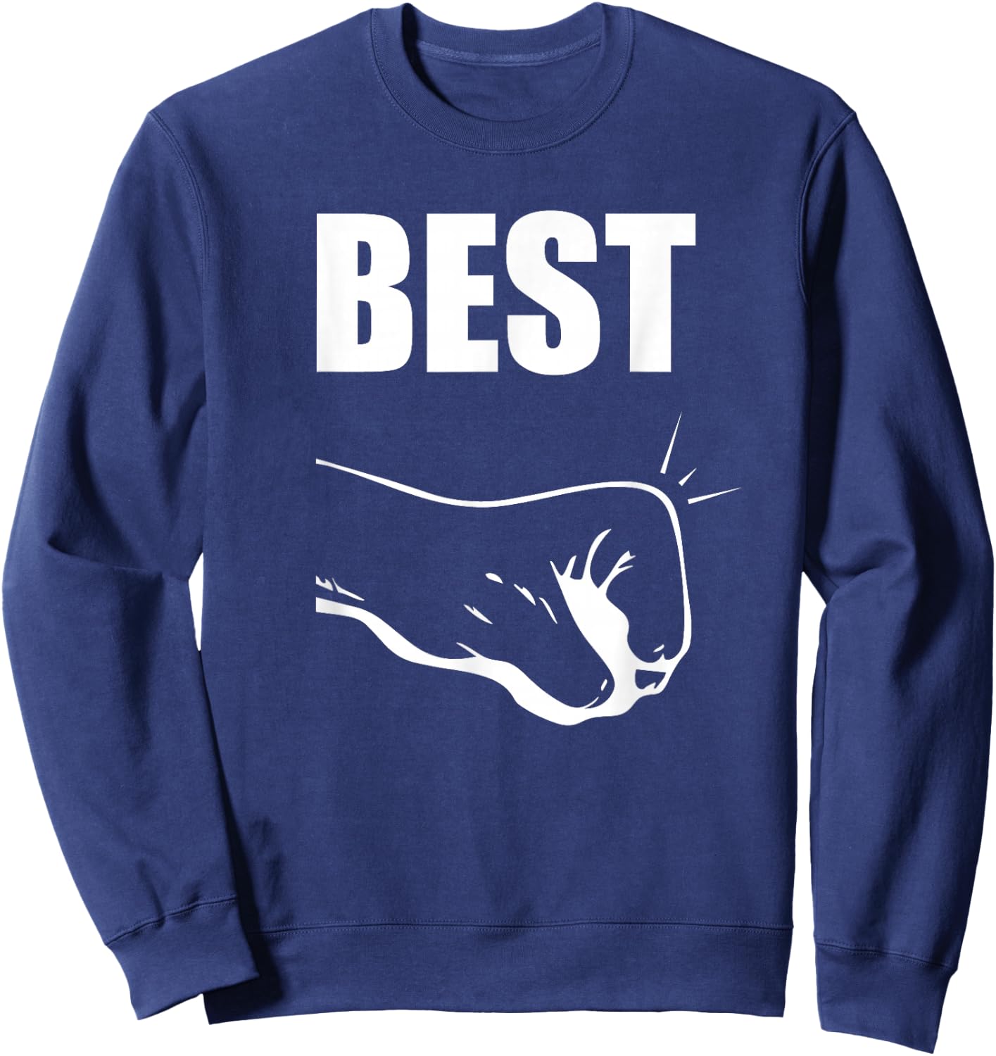 Best Buds Best Friend T Shirts - Matching BFF Outfits Sweatshirt - Sweatshirt | Navy