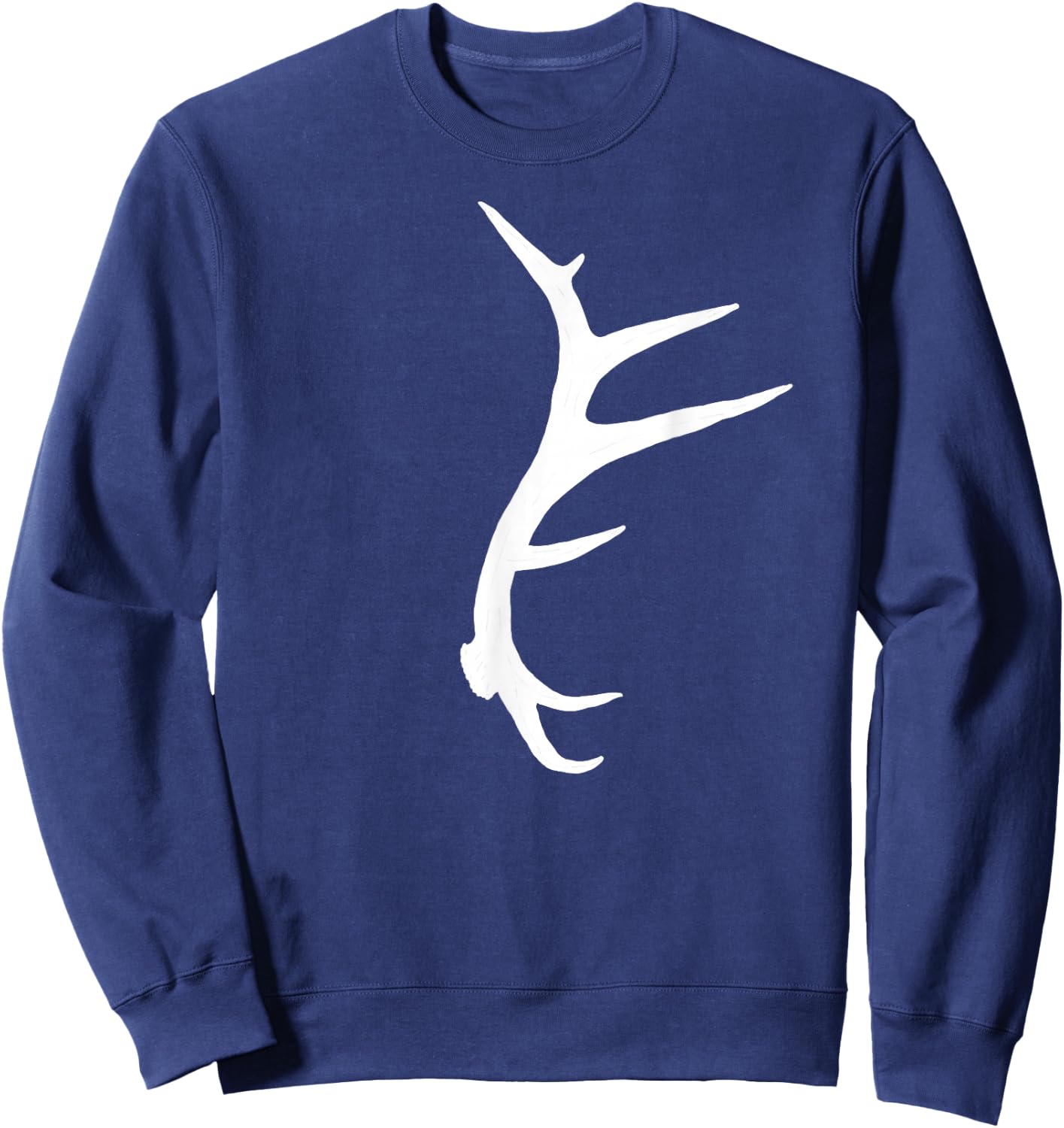 Classic Elk Shed Antler ; Horn Hunter Elk Shirt Sweatshirt - Sweatshirt | Navy