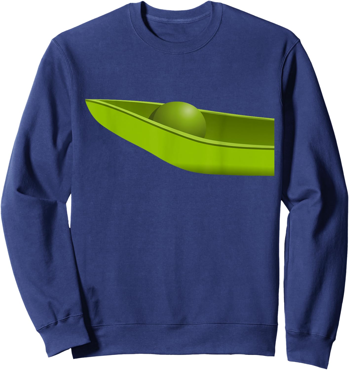 Two Peas in A Pod Matching Couples Costume Halloween Shirt Sweatshirt - Sweatshirt | Navy