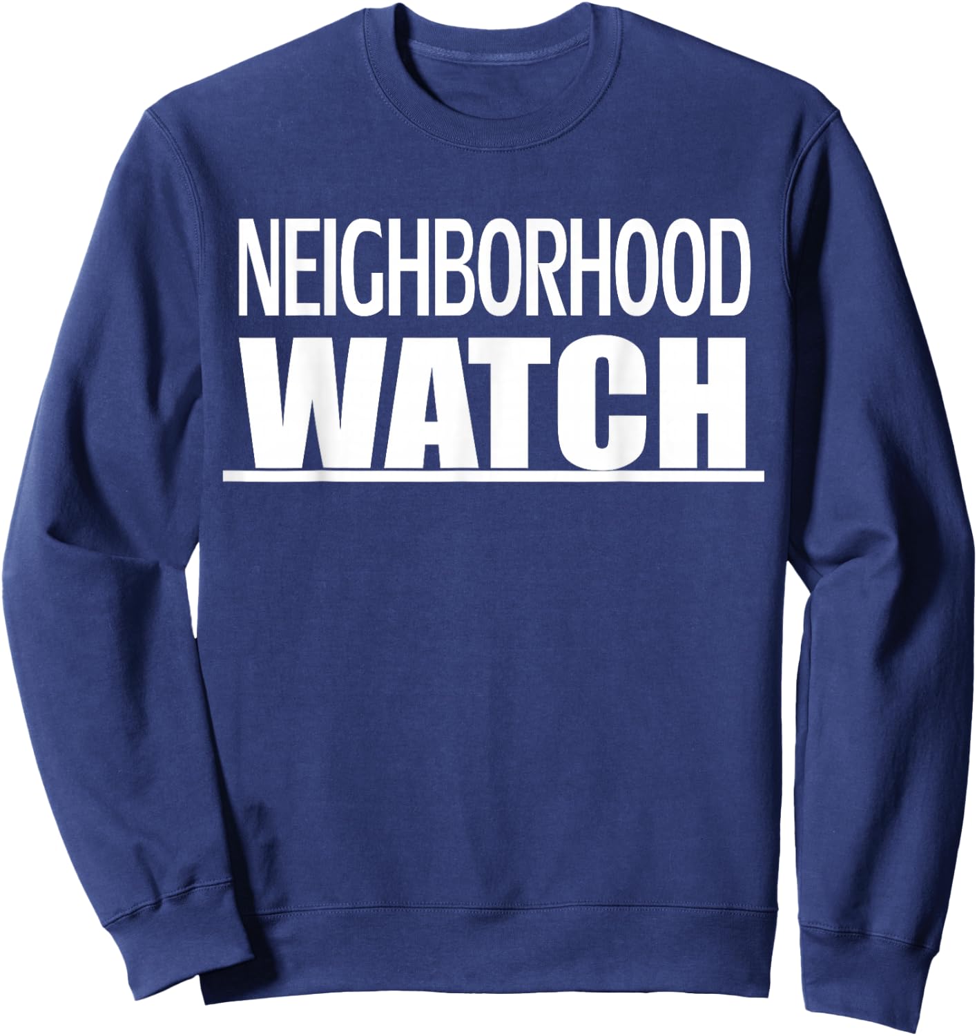 Neighborhood Watch Sweatshirt - Sweatshirt | Navy
