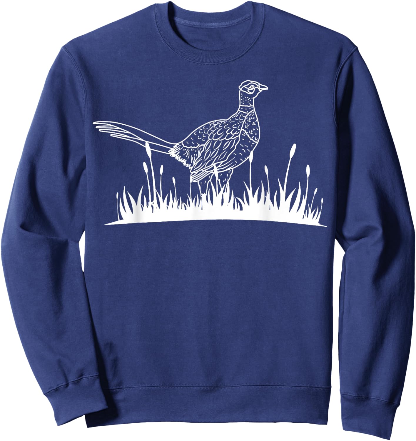 Pheasant Hunter Bird Dakota Hunting Upland Sweatshirt - Sweatshirt | Navy