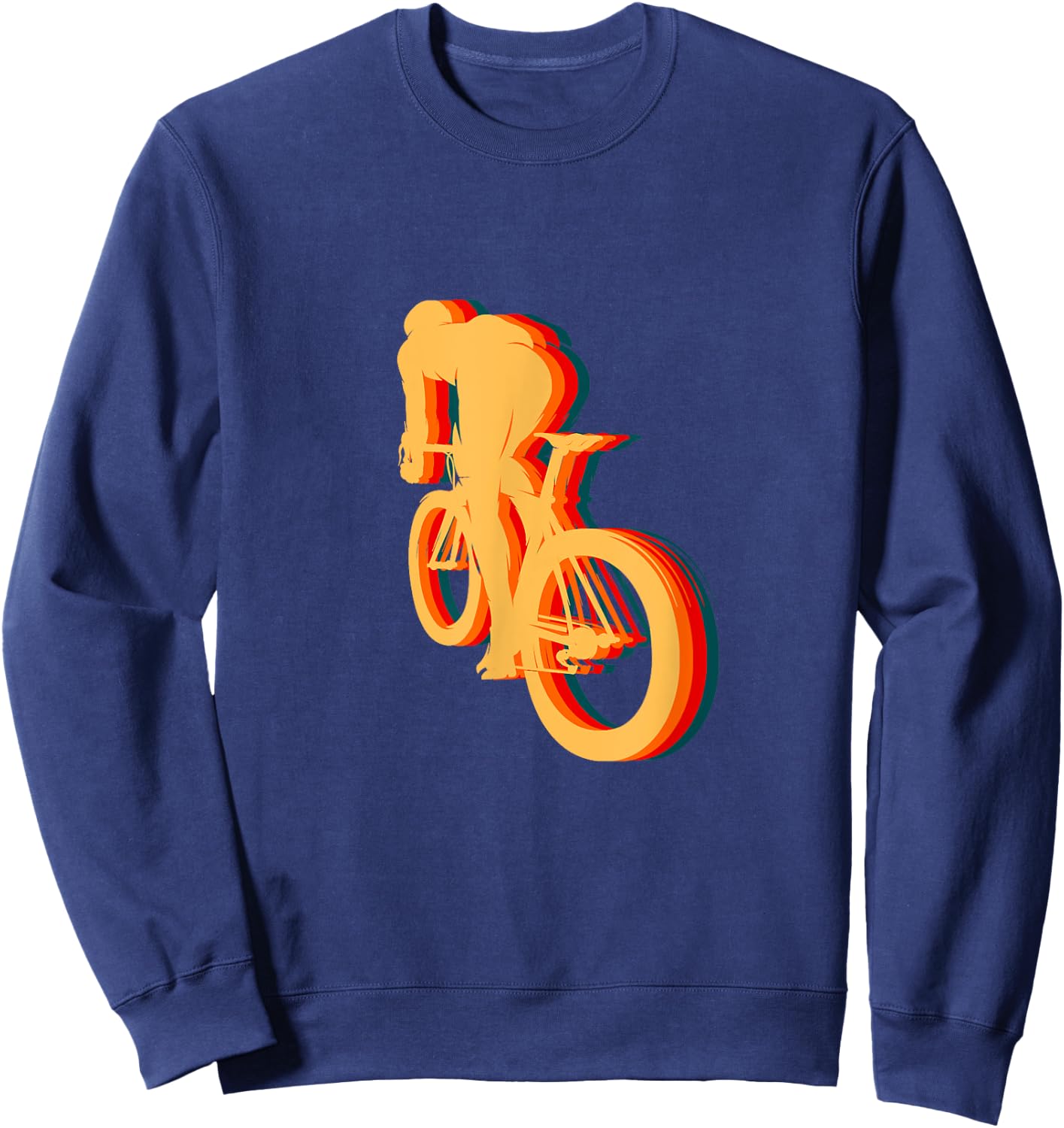 Road Biking Bicycle Cycling Sweatshirt - Sweatshirt | Navy