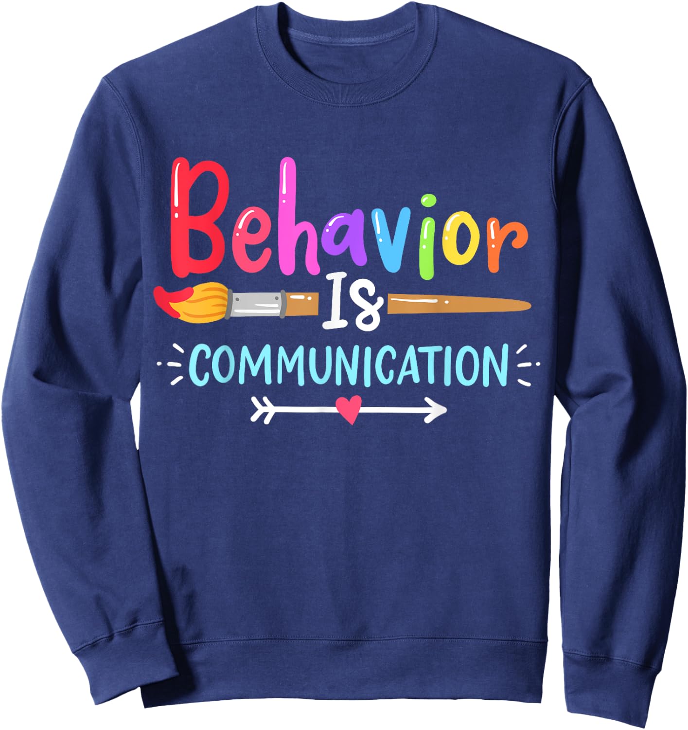 Special Education SPED Teacher Women Girls Kids Sweatshirt - Sweatshirt | Navy