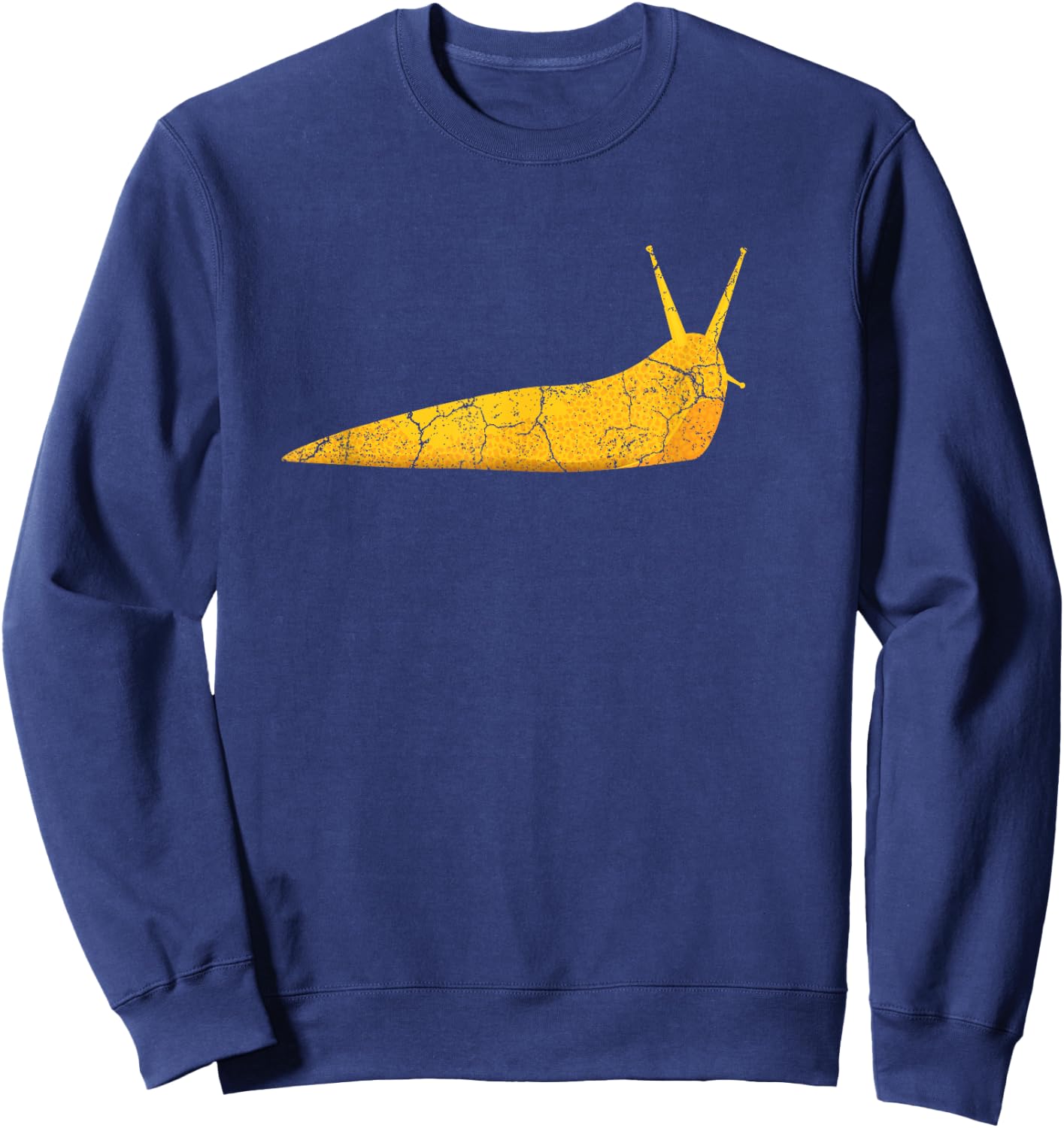Banana Slug – Exotic Slug Lover Ecosystem Zoology Lover Sweatshirt - Sweatshirt | Navy