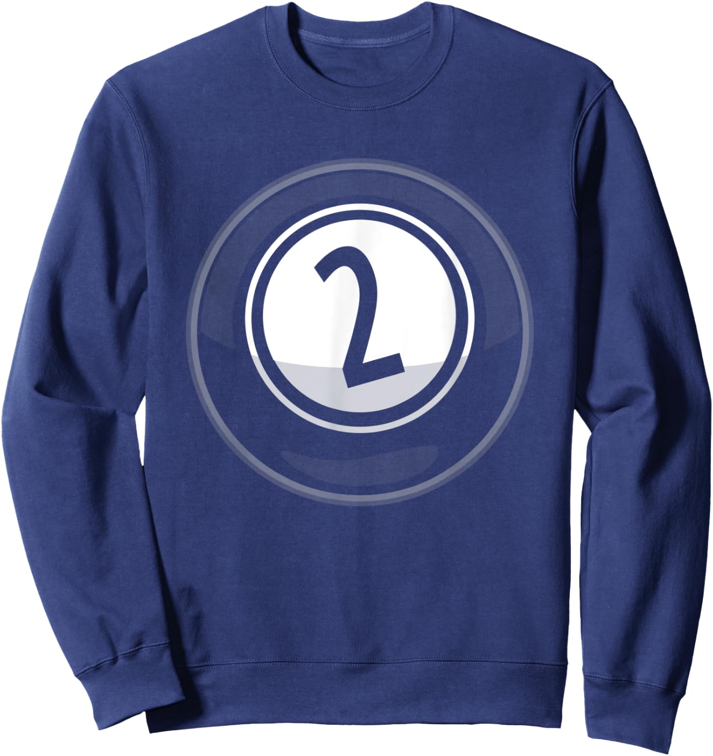 Matching Halloween Costume Set Billiard Balls 2 Ball Sweatshirt - Sweatshirt | Navy