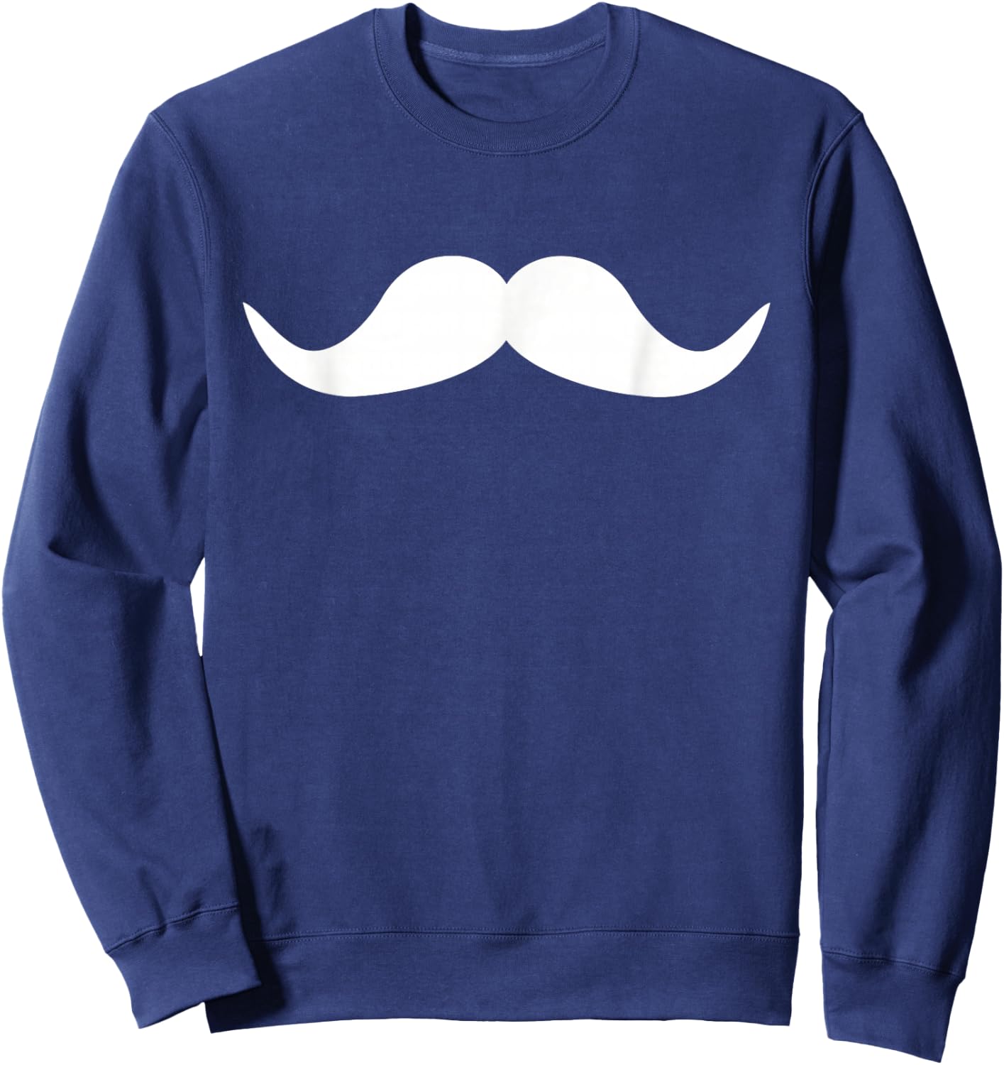 Moustache Handlebar Sweatshirt - Sweatshirt | Navy