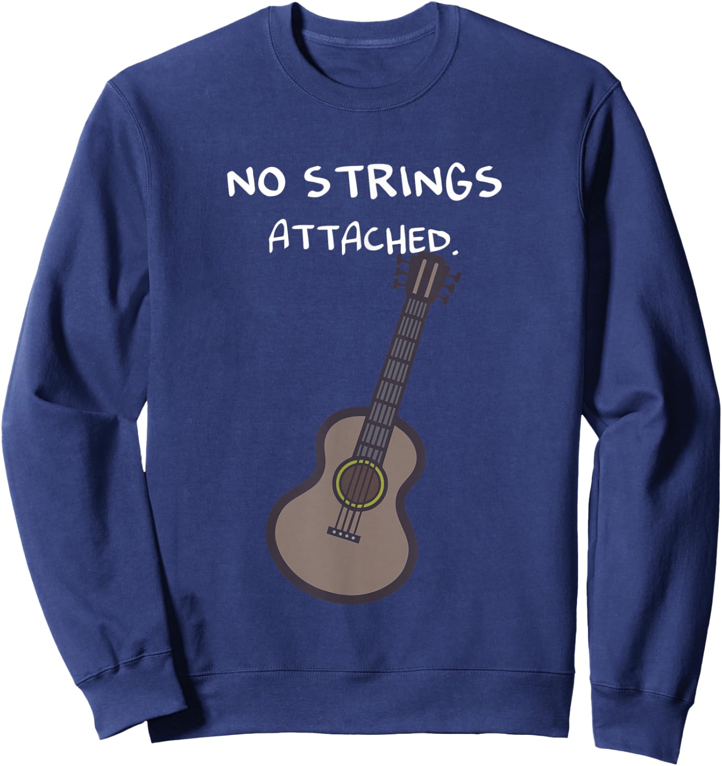 No strings attached. Sweatshirt - Sweatshirt | Navy