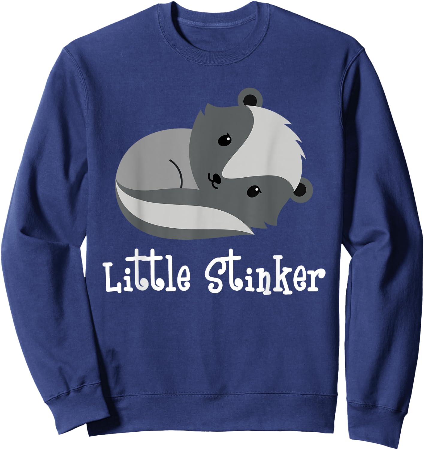 Little Stinker - Skunk Owner Zoologist Zookeeper Pet Lover Sweatshirt - Sweatshirt | Navy