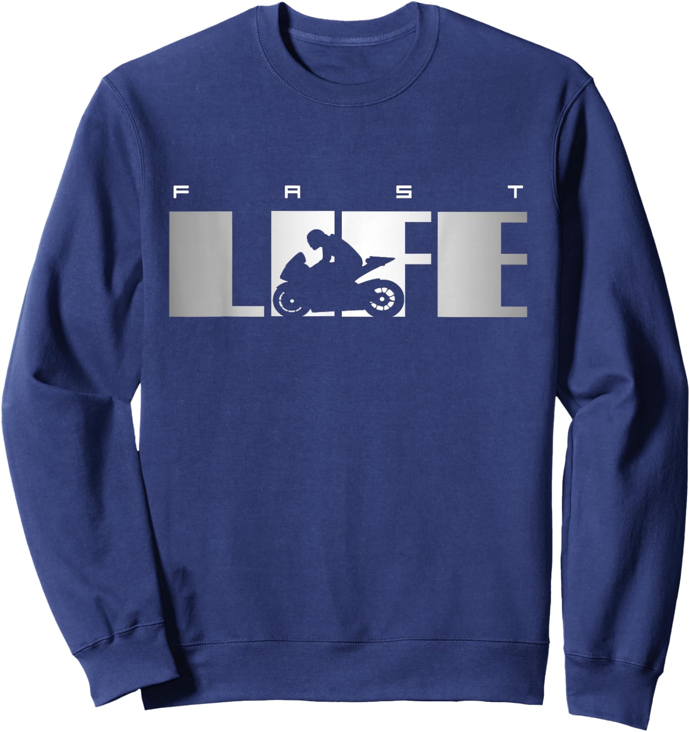 Motorcycle Sweatshirt - Sweatshirt | Navy
