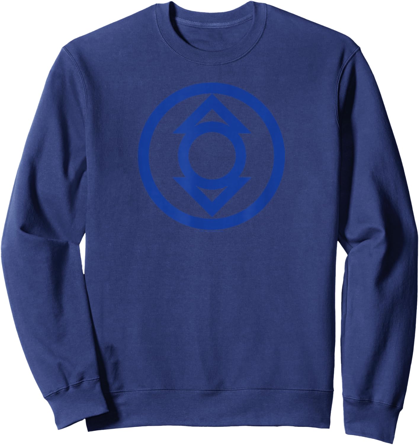 Green Lantern Blue Emblem T Shirt Sweatshirt - Sweatshirt | Navy