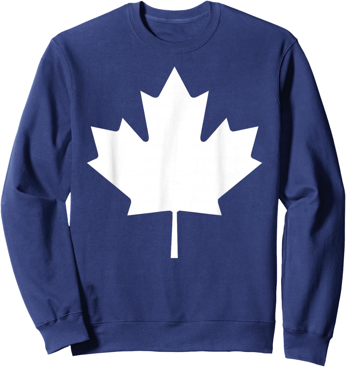 Maple Leaf Sweatshirt - Sweatshirt | Navy