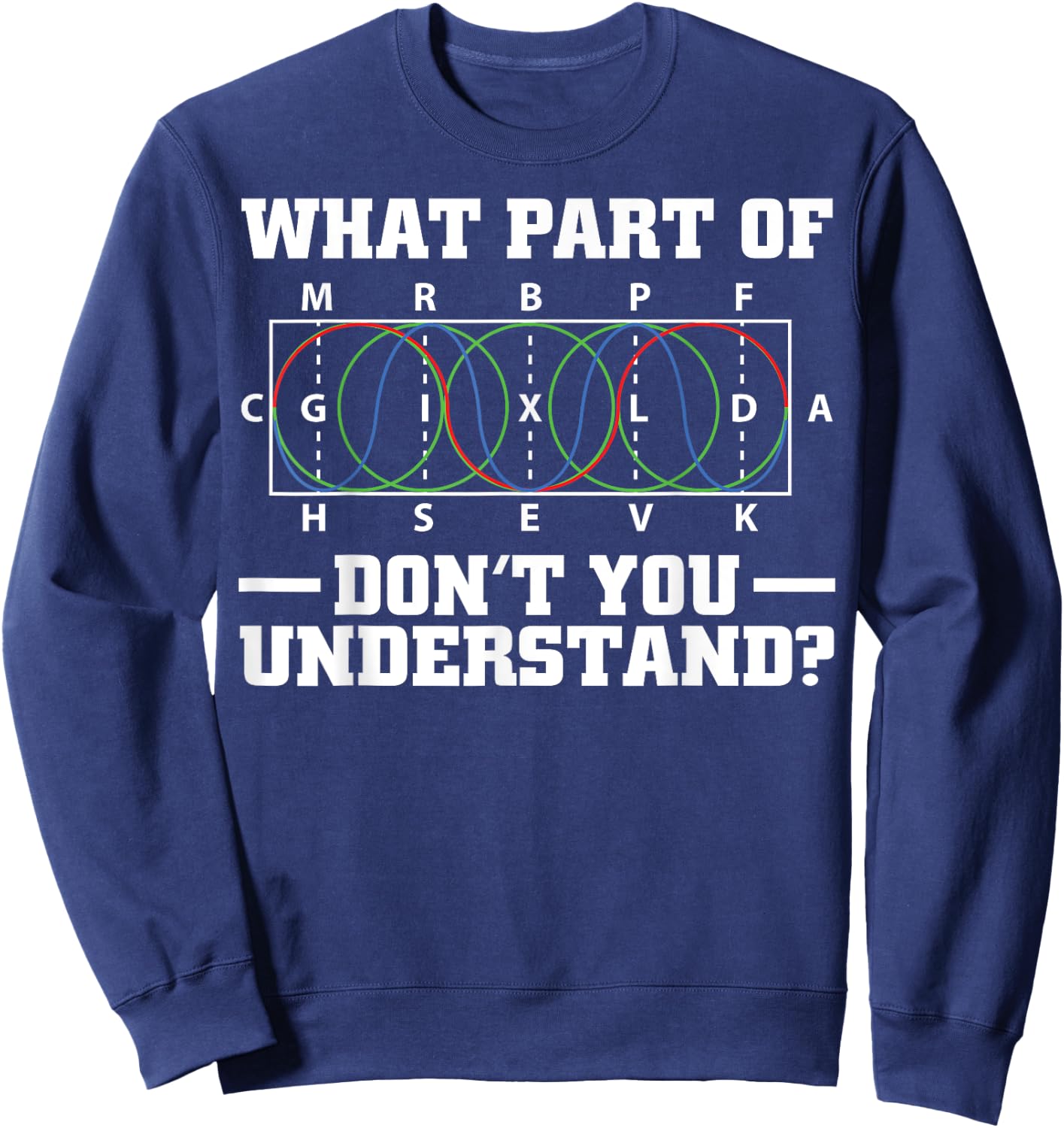Funny Dressage Design Women Horse Riding Trainers Sweatshirt - Sweatshirt | Navy