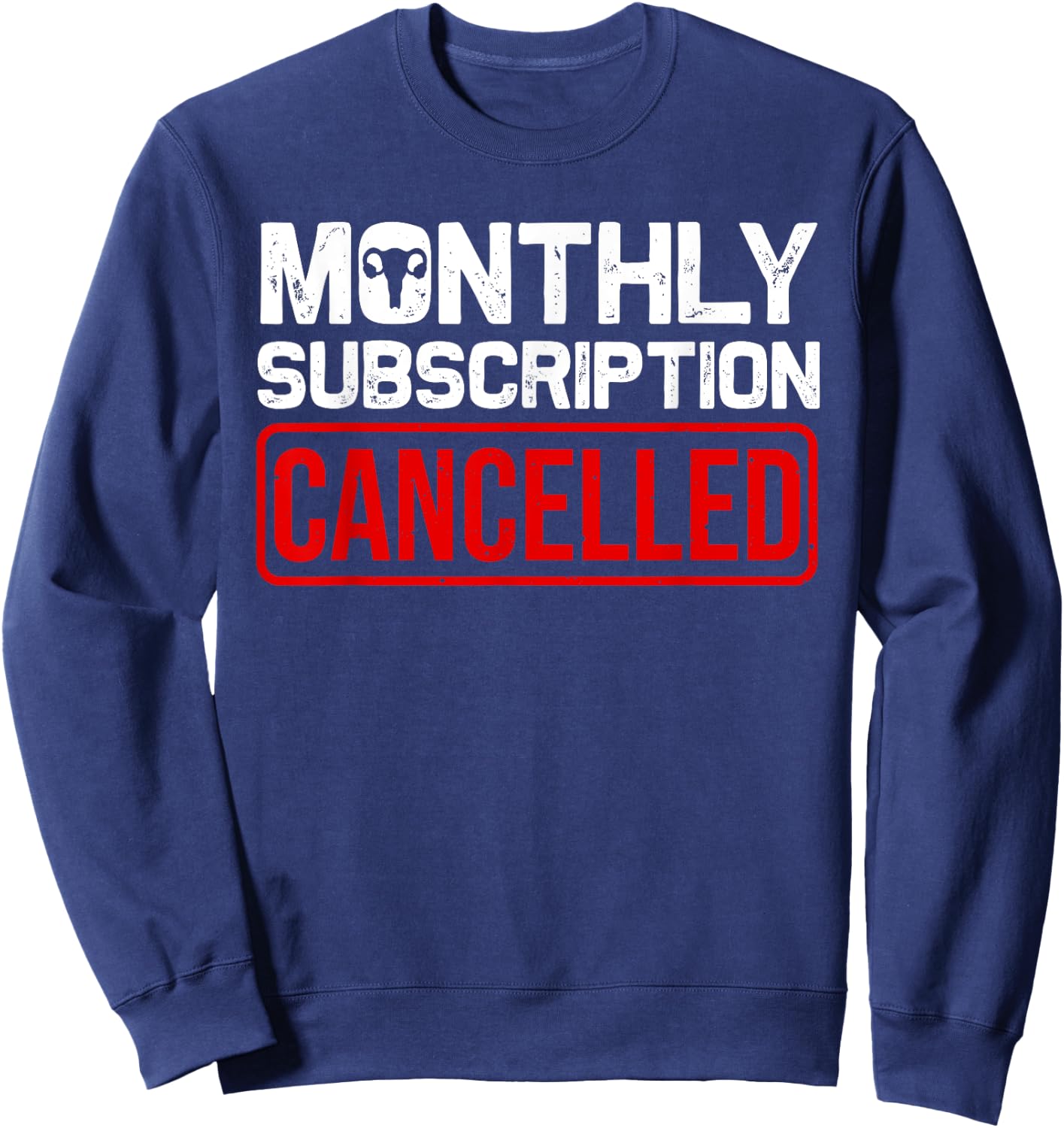 Funny Hysterectomy Design Women Girls Moms Uterus Removal Sweatshirt - Sweatshirt | Navy