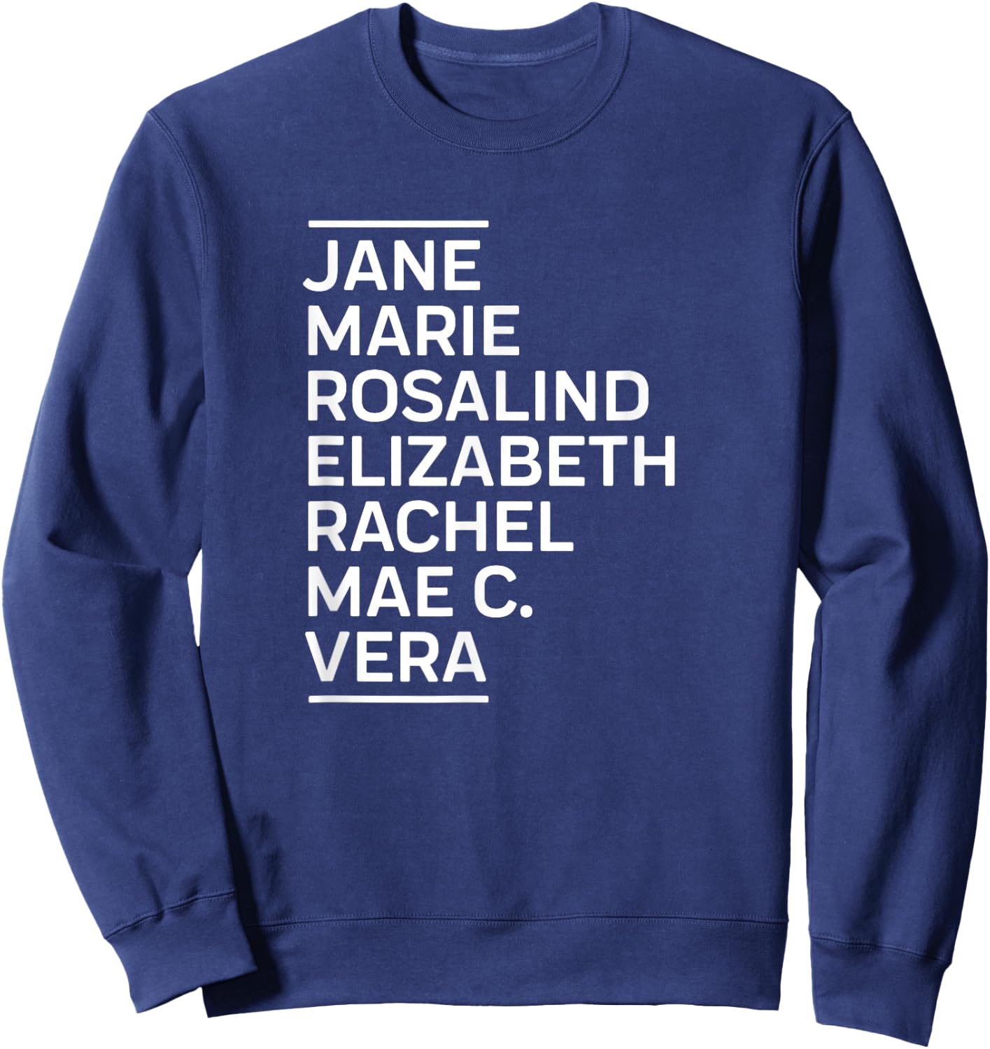 Famous Women in Science STEM for Girls Future Scientist Sweatshirt - Sweatshirt | Navy