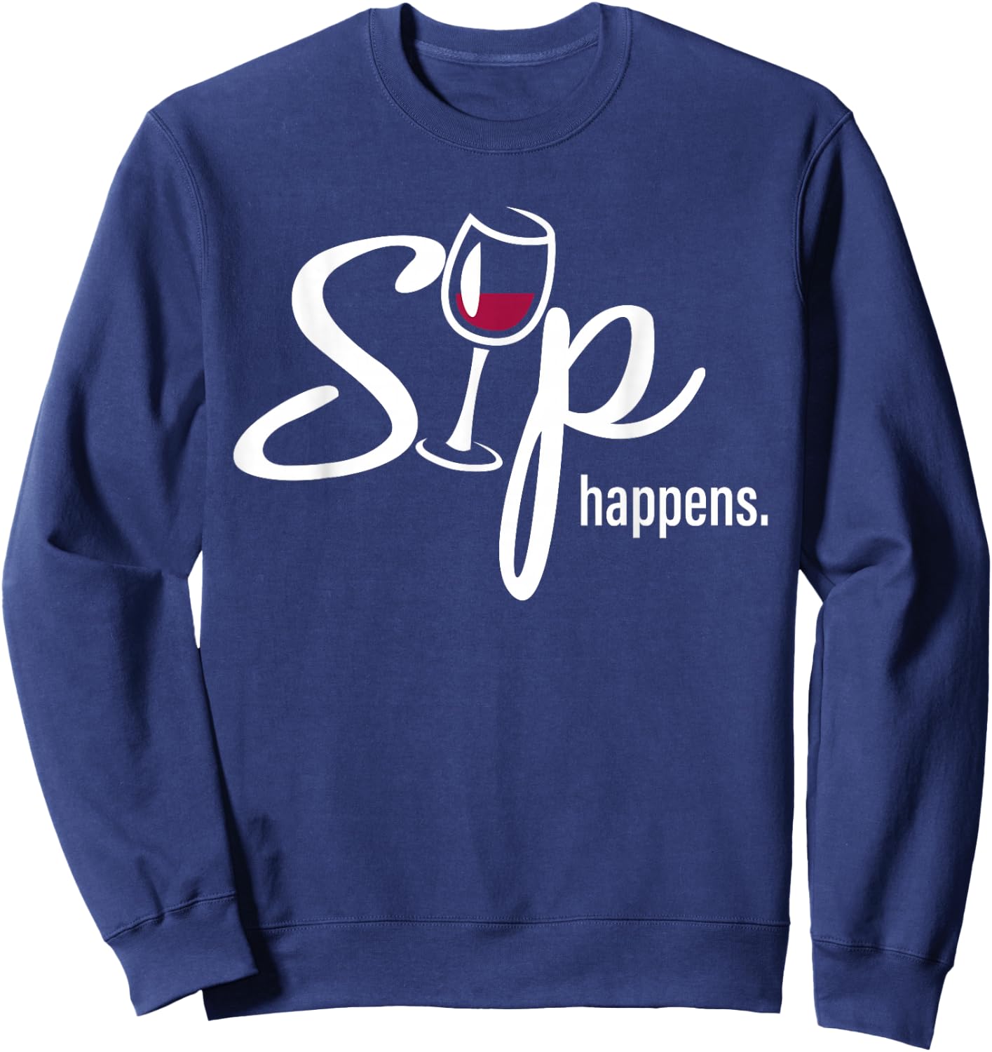 Sip Happens Sweatshirt - Sweatshirt | Navy