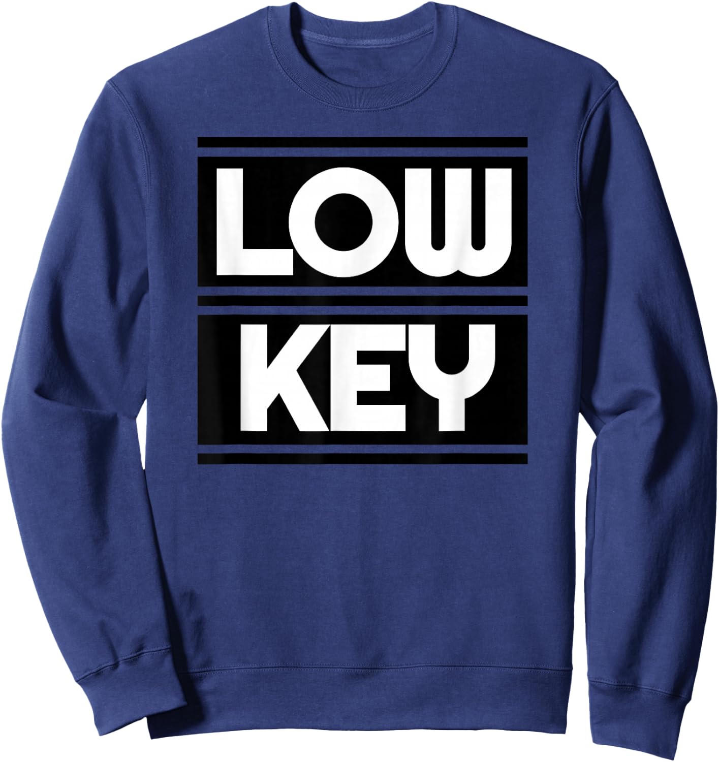 Low Key Sweatshirt - Sweatshirt | Navy