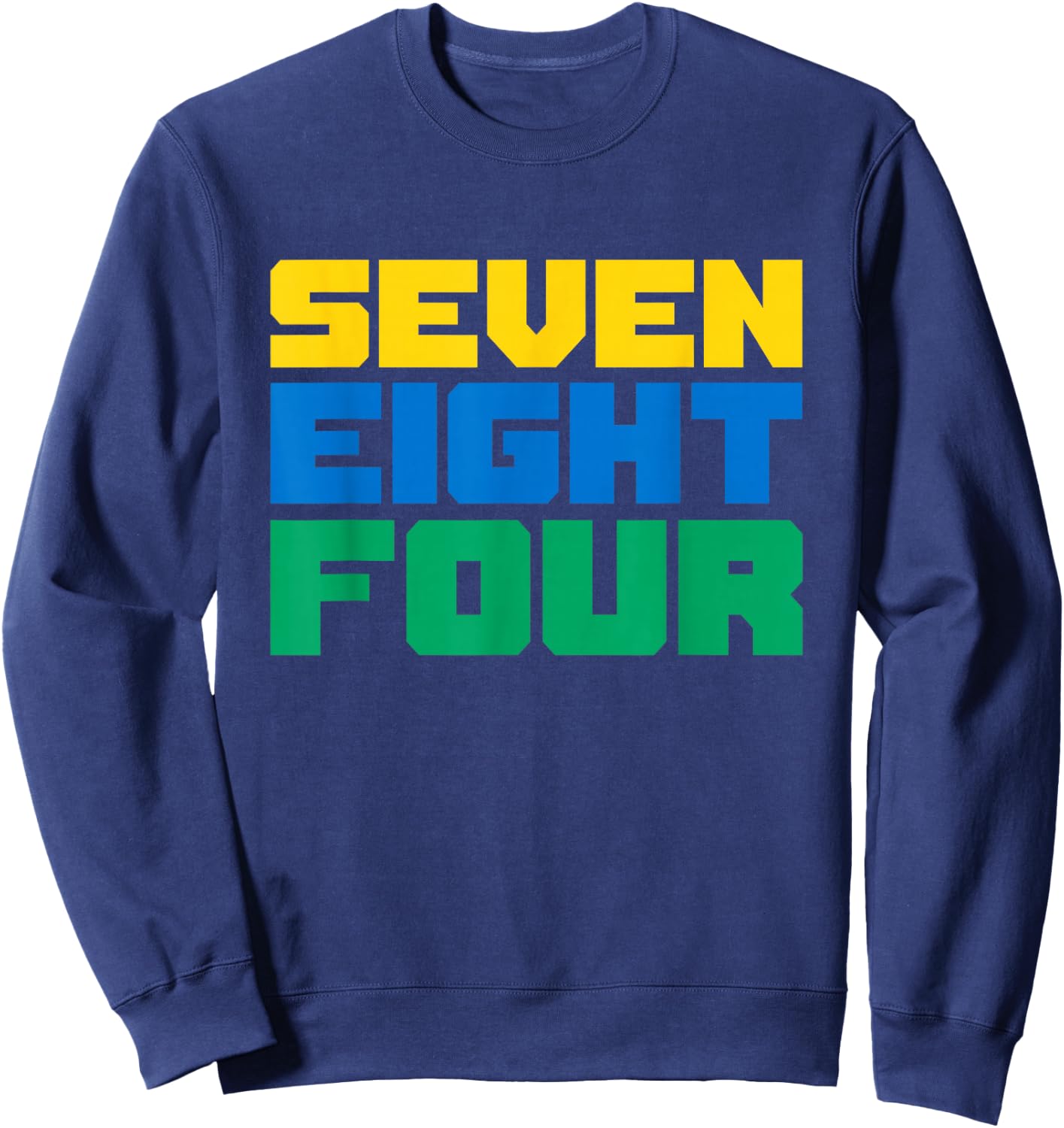 St. Vincent And The Grenadines - 784 Sweatshirt - Sweatshirt | Navy
