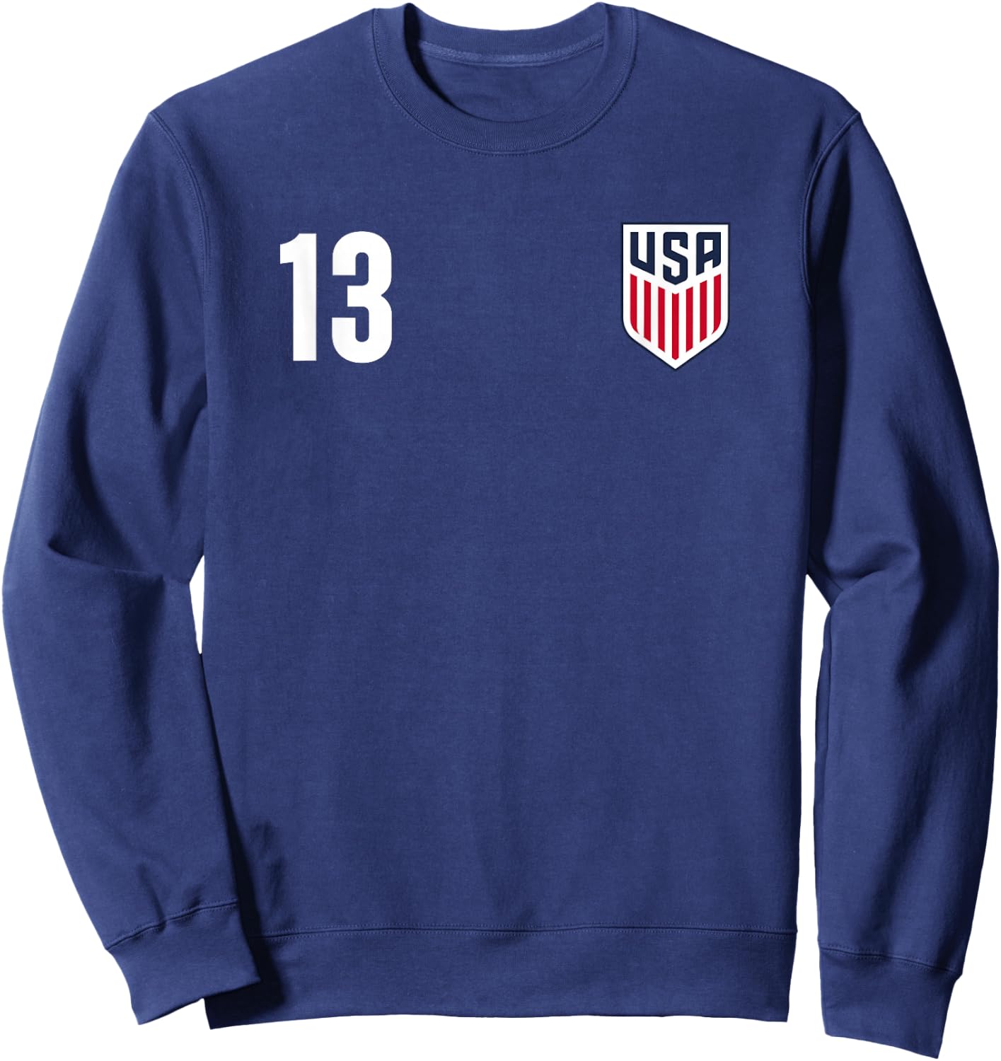 Officially Licensed US Soccer Tim Ream, Legacy #13 Sweatshirt - Sweatshirt | Navy