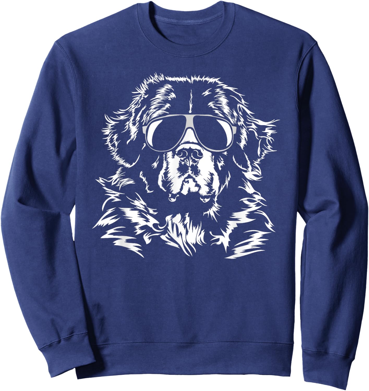 Funny Proud Newfoundland dog Shirt gift Men Women Girls Kids Sweatshirt - Sweatshirt | Navy