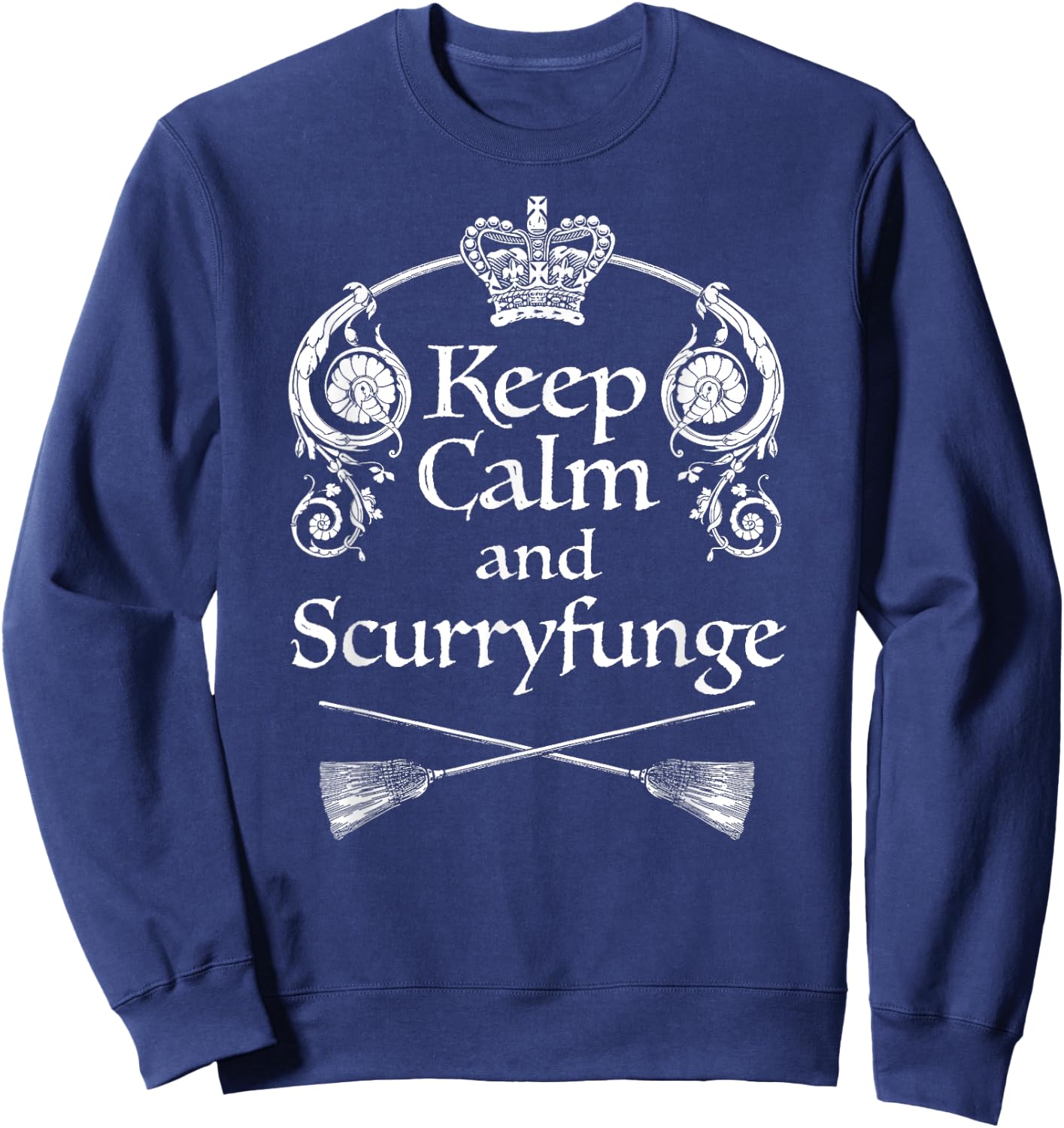 Keep Calm and Scurryfunge Sweatshirt - Sweatshirt | Navy
