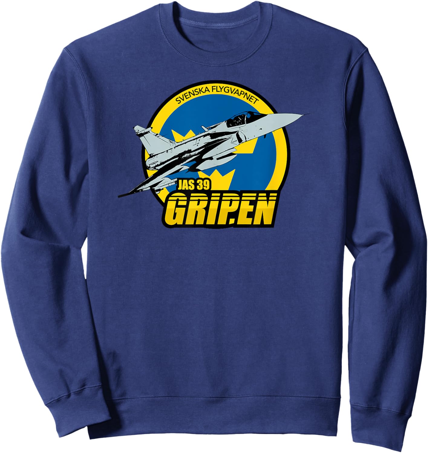 JAS 39 Gripen Sweatshirt - Sweatshirt | Navy