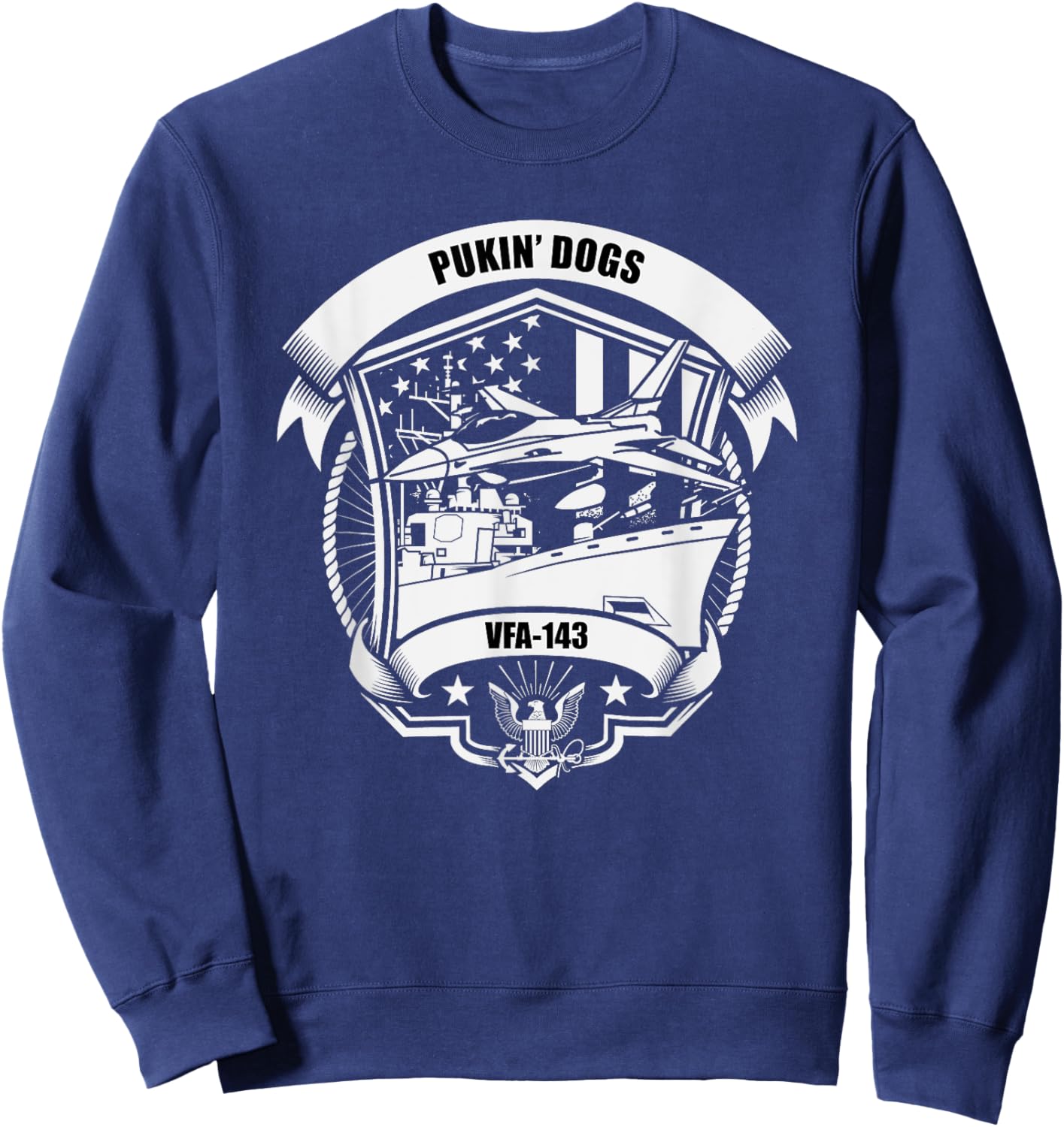 VFA-143 Pukin' Dogs Sweatshirt - Sweatshirt | Navy