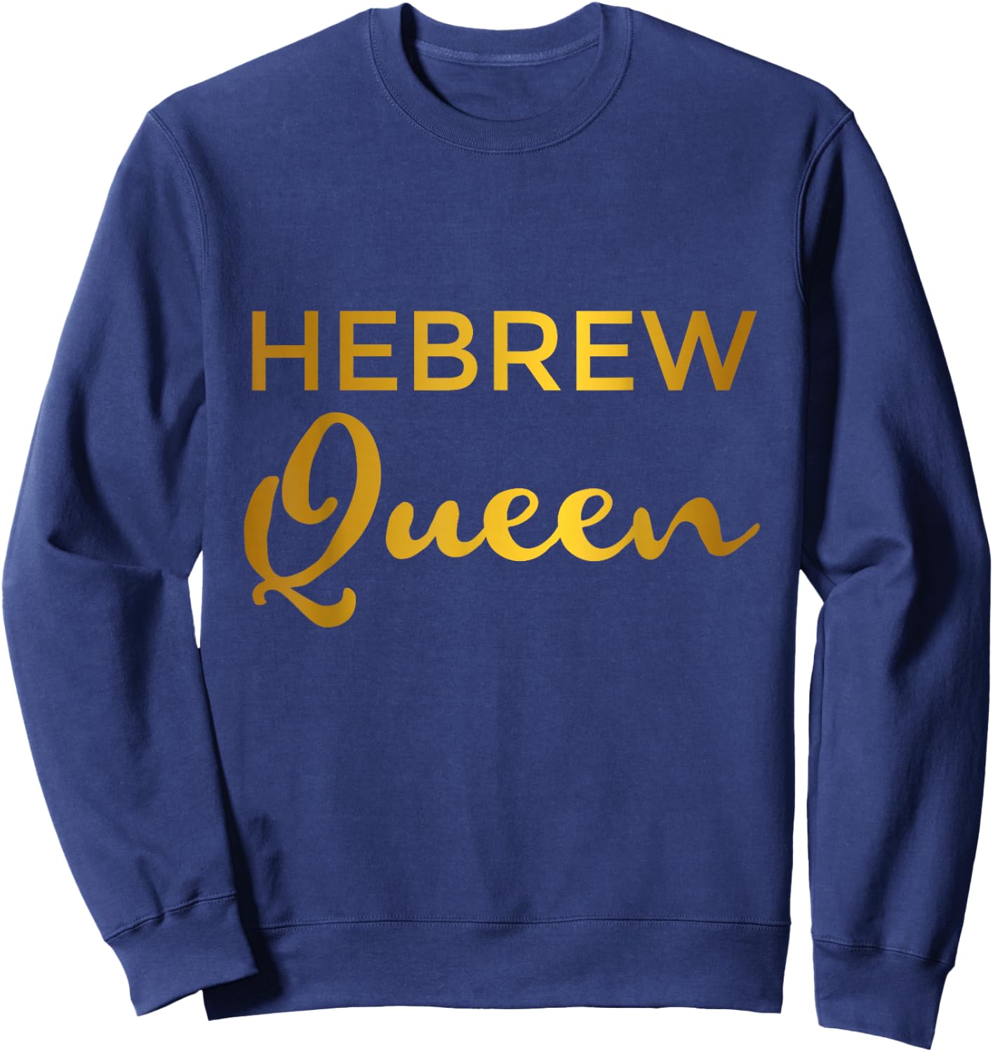 Hebrew Queen Shirt Hebrew Israelite Clothing Lion of Judah Sweatshirt - Sweatshirt | Navy