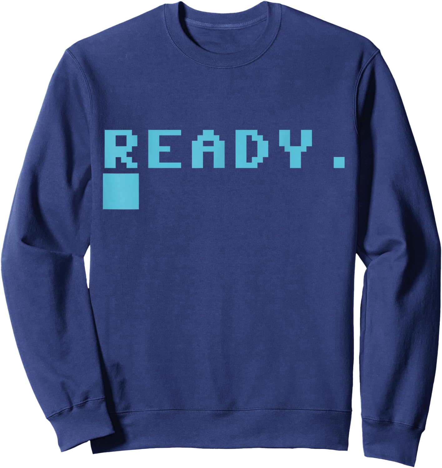 C64 Retro Gaming Computer Ready Load Sweatshirt - Sweatshirt | Navy