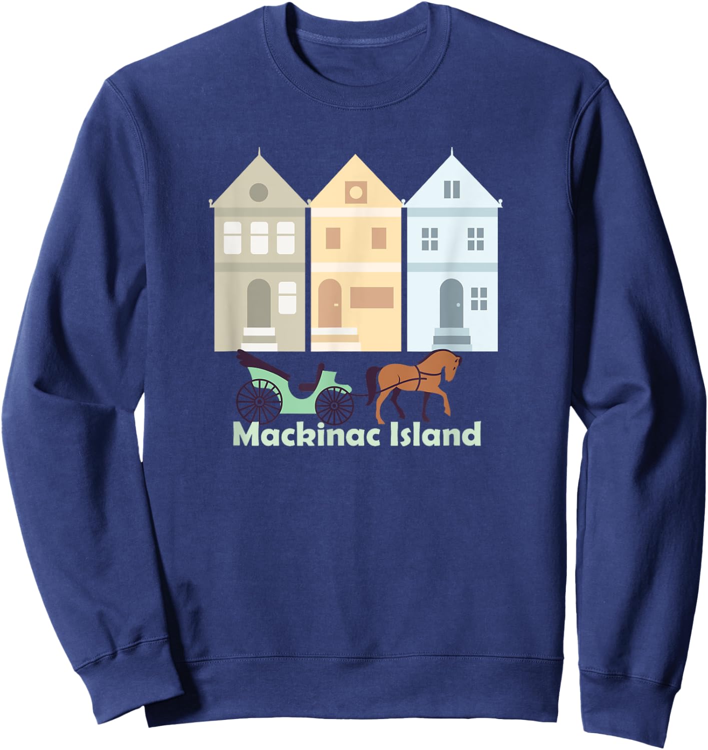 Mackinac Island Sweatshirt - Sweatshirt | Navy