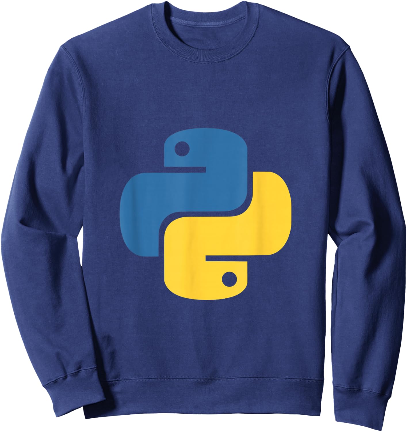 Official Python Logo for Developers Small Sweatshirt - Sweatshirt | Navy