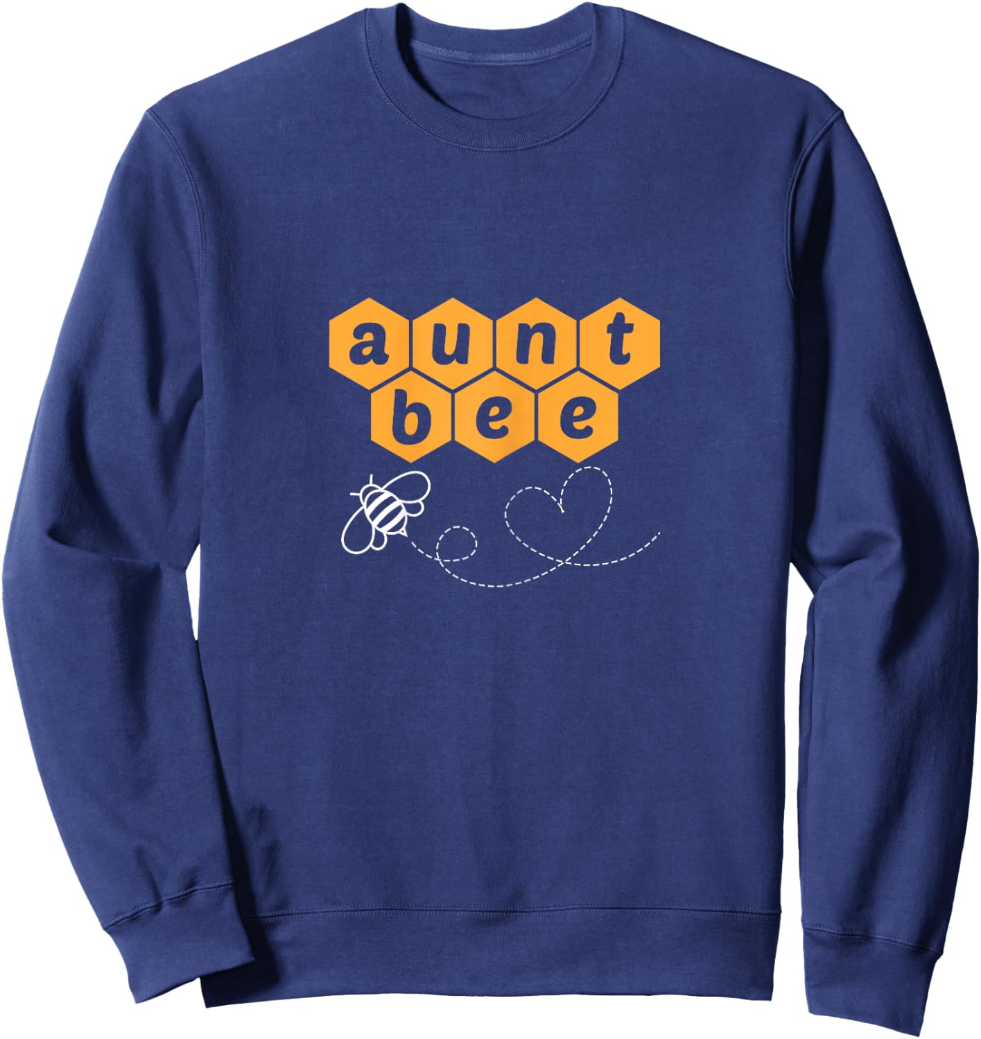 Aunt Bee Auntie Beekeeper Beekeeping Matching Family Sweatshirt - Sweatshirt | Navy